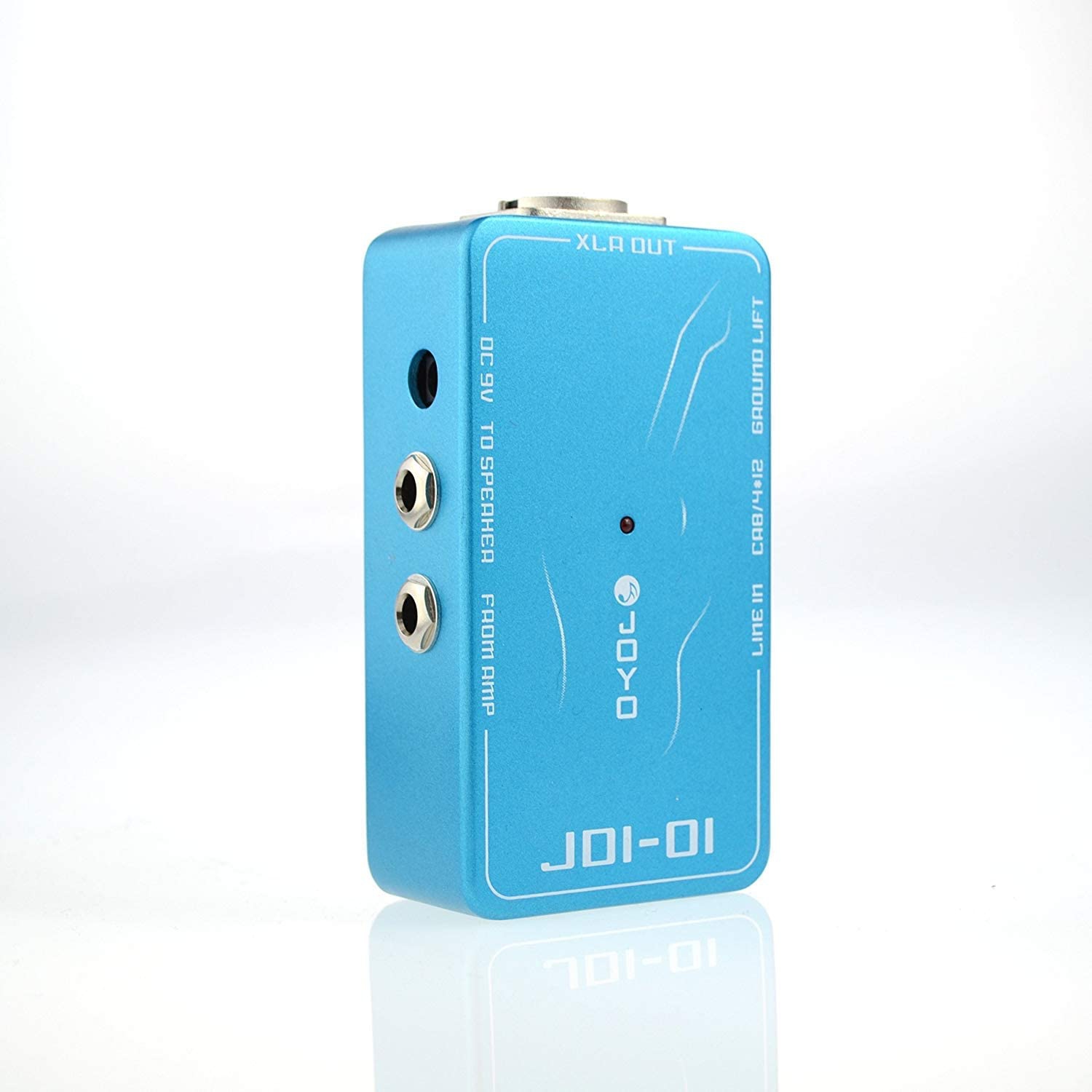 JDI-01 de JOYO avec simulation d’amplificateur pour guitare acoustique/électrique ou signal de niveau de ligne