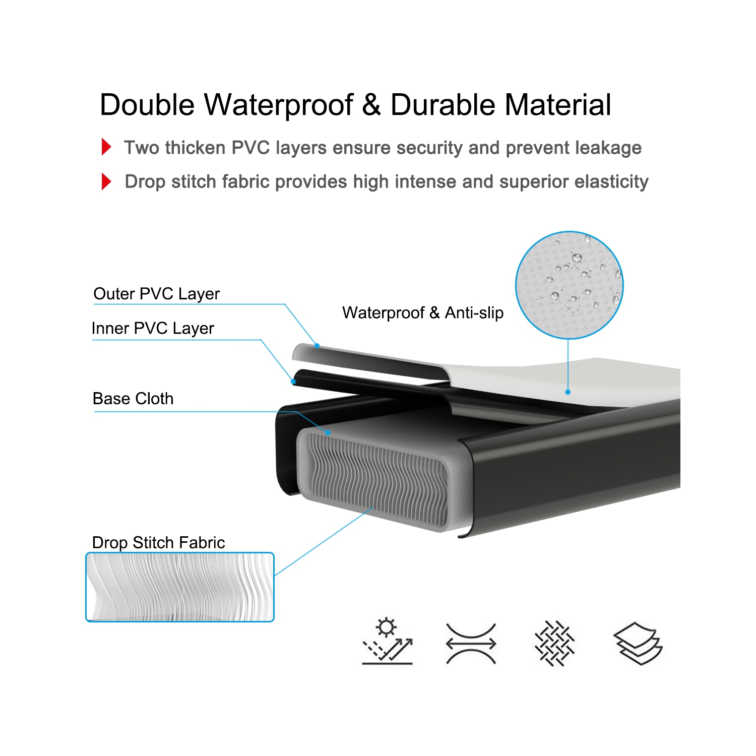 Goplus 10FT Inflatable Gymnastics Tumbling Mat w/ Pump