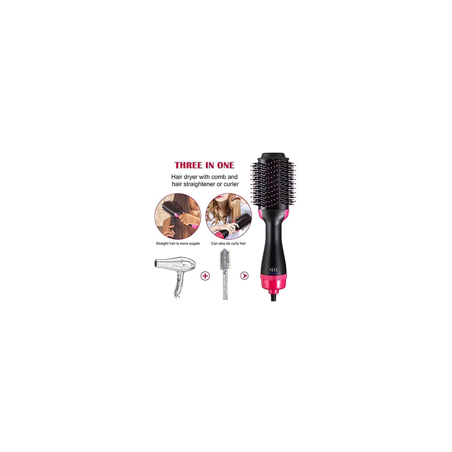 MKL Innovations Amazing 4-in-1 Hot Air Brush