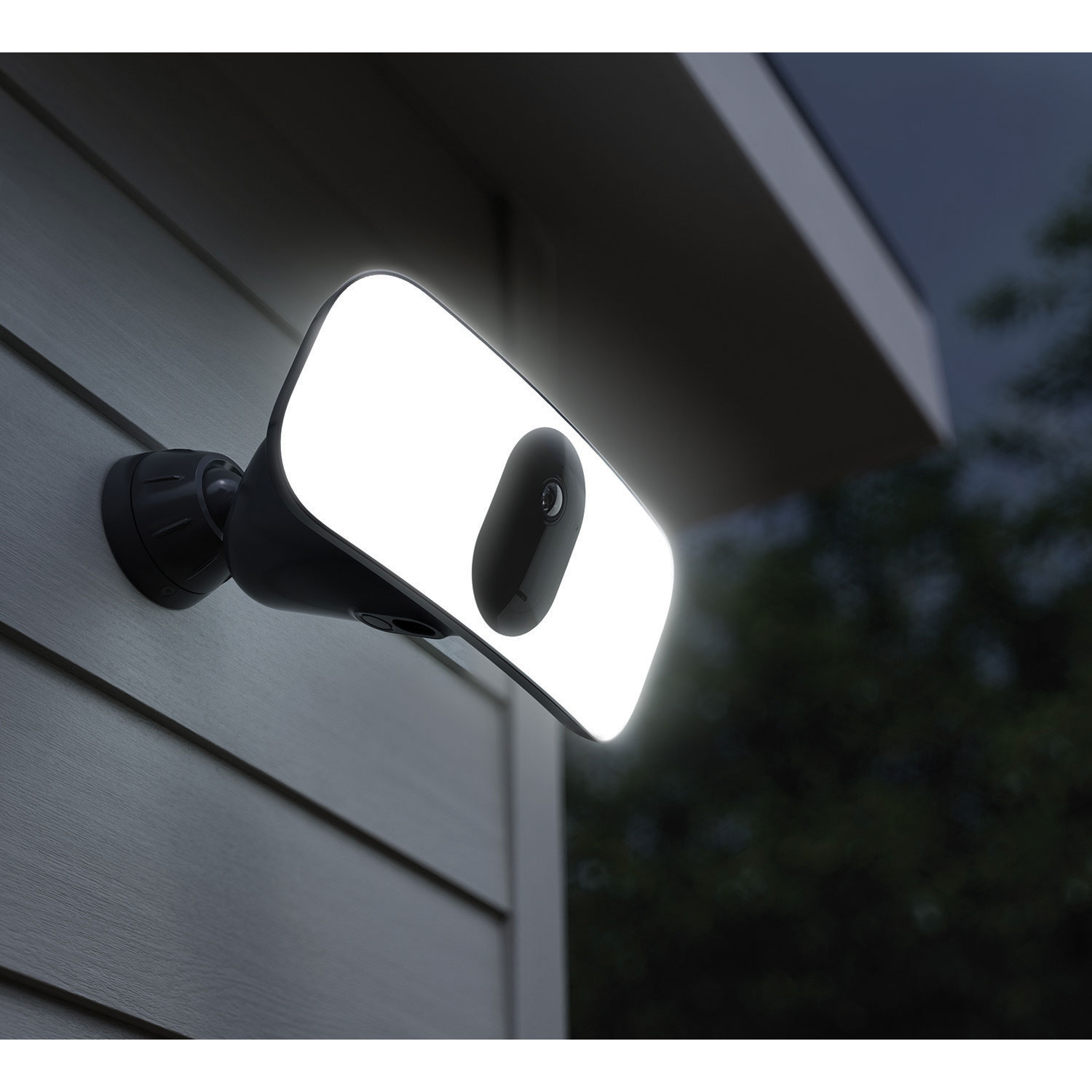 Caméra de surveillance d'extérieur à projecteur d'illumination sans fil 2K Arlo Pro 3 - Noir