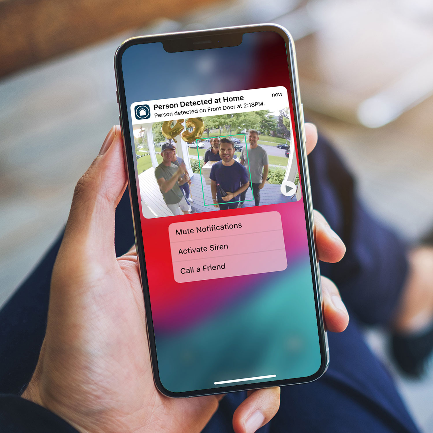 Caméra de surveillance d'extérieur à projecteur d'illumination sans fil 2K Arlo Pro 3 - Noir