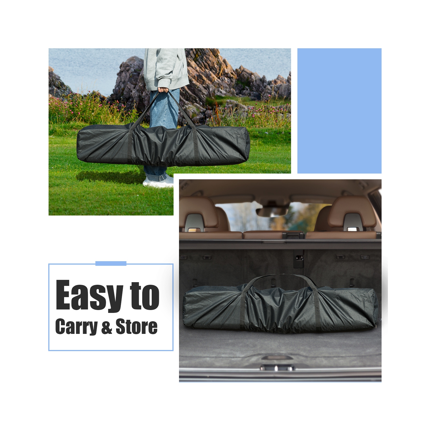 Tente escamotable en filet pour abri de jardin de 10 x 10 pi de Costway