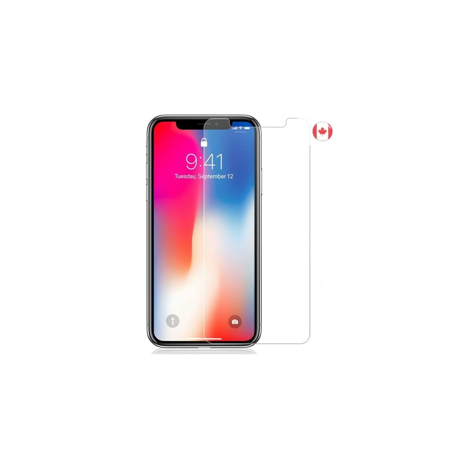 Protecteur d'écran en verre trempé de qualité supérieure pour iPhone 11 et iPhone XR - pellicule de protection Crystal Clear