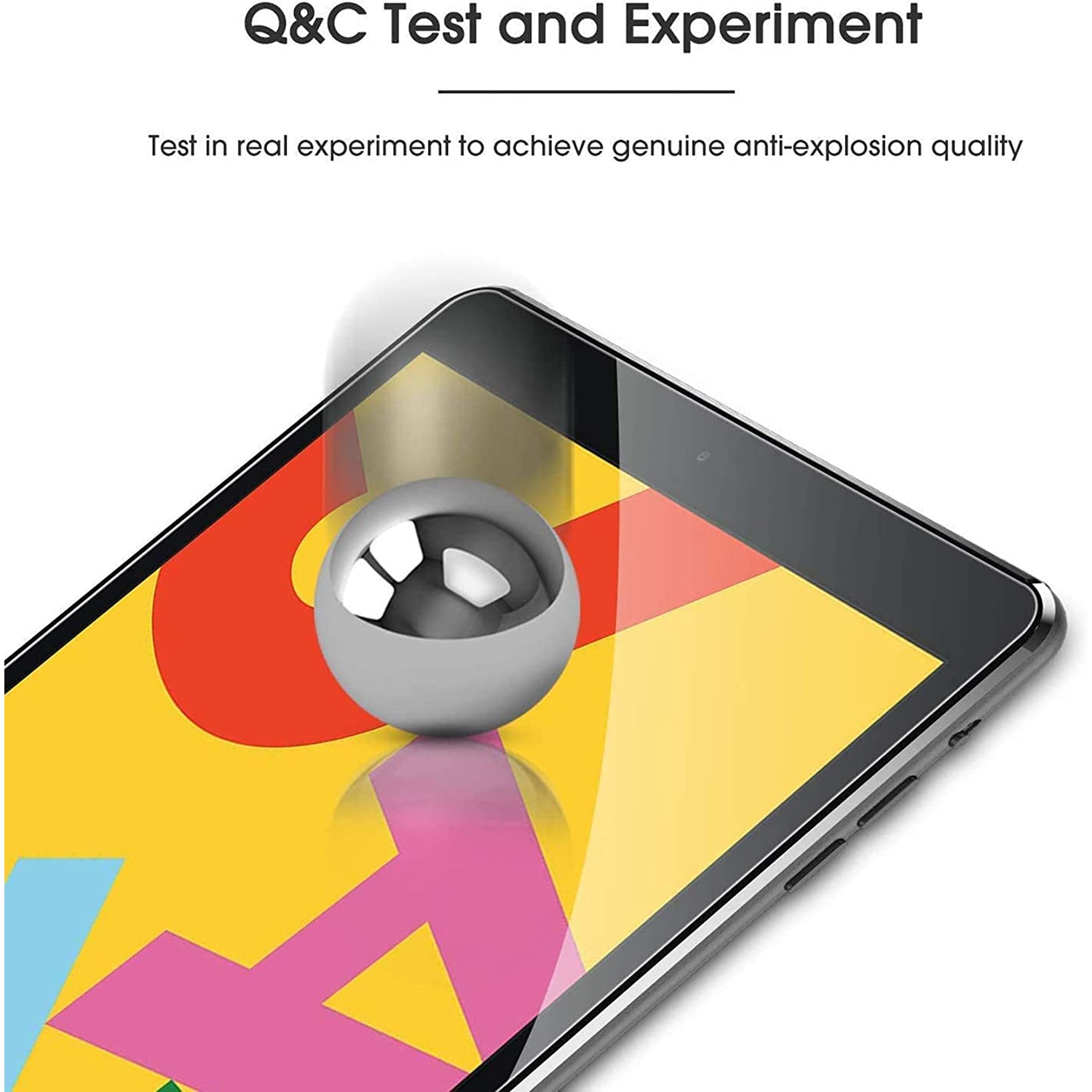 KeeGuard iPad Air 3 10.5 Inch 2019 / iPad Pro 10.5 2017 Screen Protector, Tempered Glass Screen Film Guard Screen Protector for iPad Air 3rd Gen