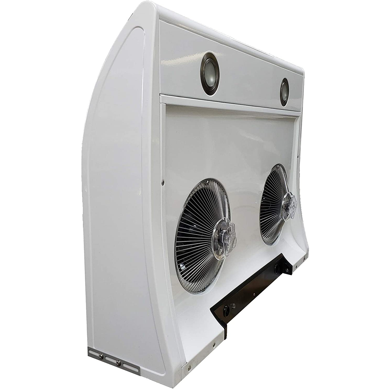 Crown 30" under cabinet white finish powerful range hood with Auto-cleaning function