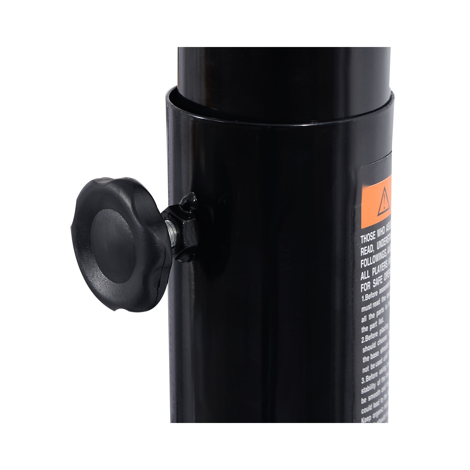 Costway 10ft 43'' Backboard In/outdoor Adjustable Height Basketball Hoop System