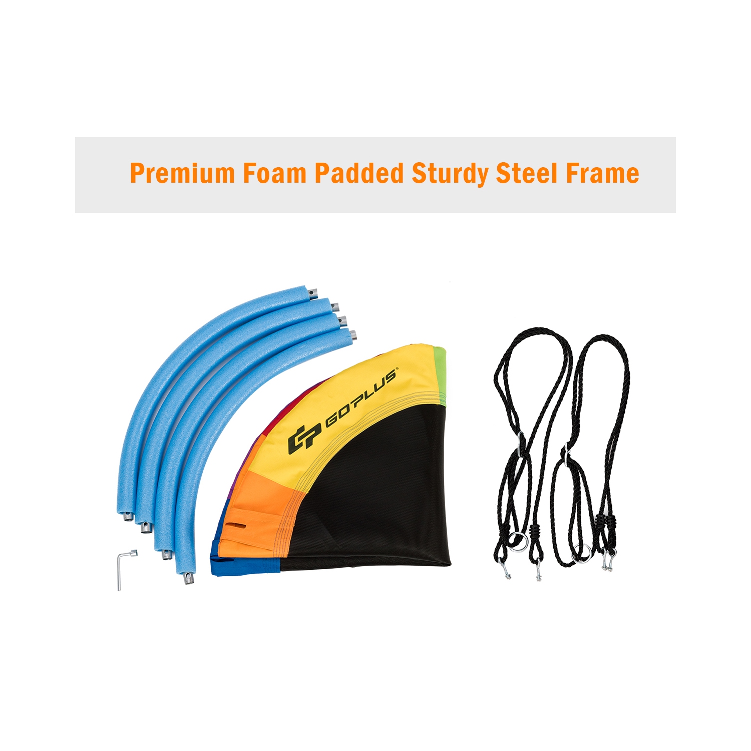 Goplus 40'' Flying Saucer Tree Swing Indoor Outdoor Play Set Kids Christmas Gift