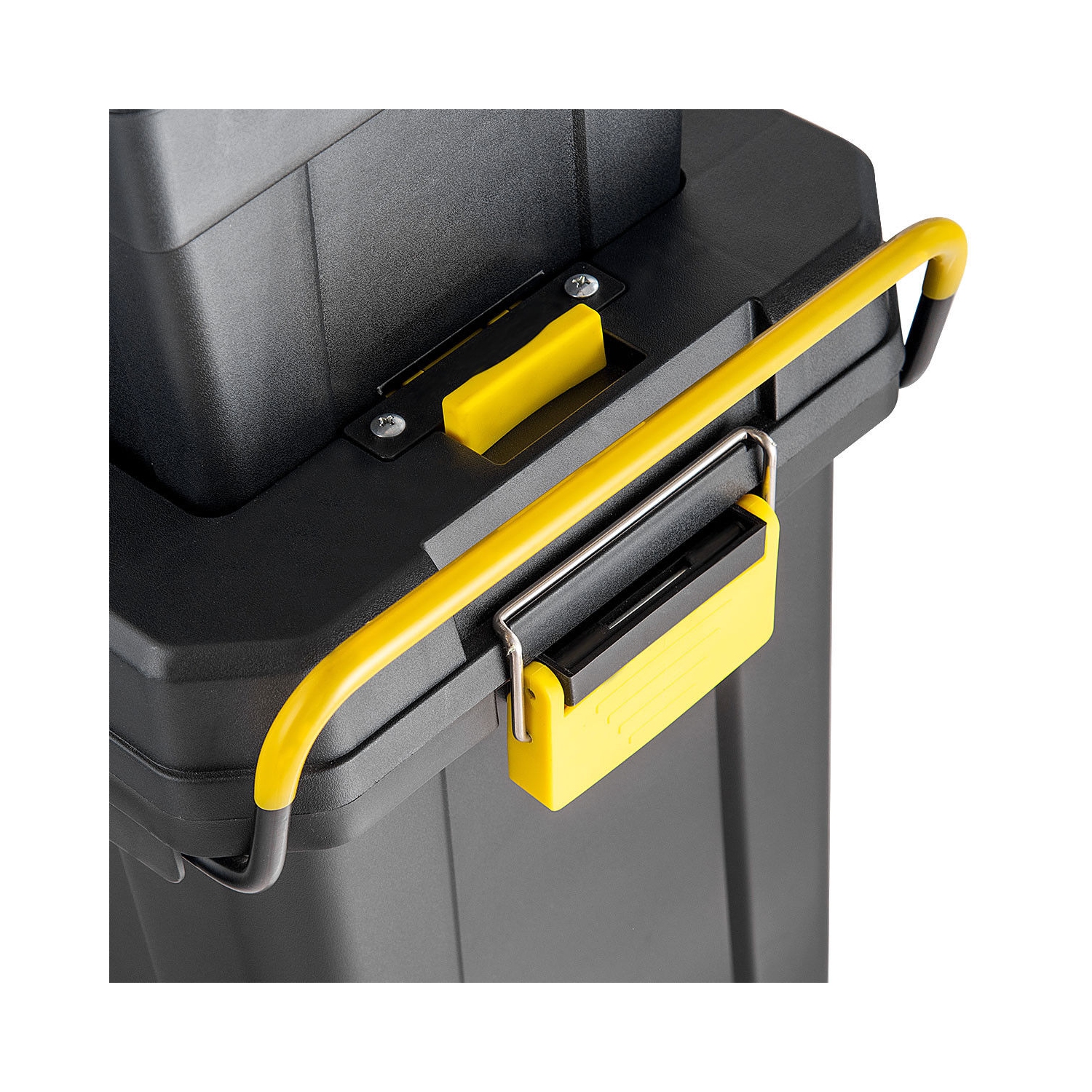 Costway 2-in-1 Rolling Tool Box Set Mobile Tool Chest Storage Organizer Portable Black