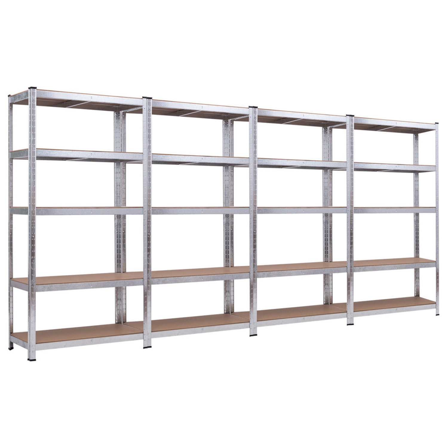 Costway 71'' Heavy Duty Storage Shelf Steel Metal Garage Rack 5 Level Adjustable Shelves
