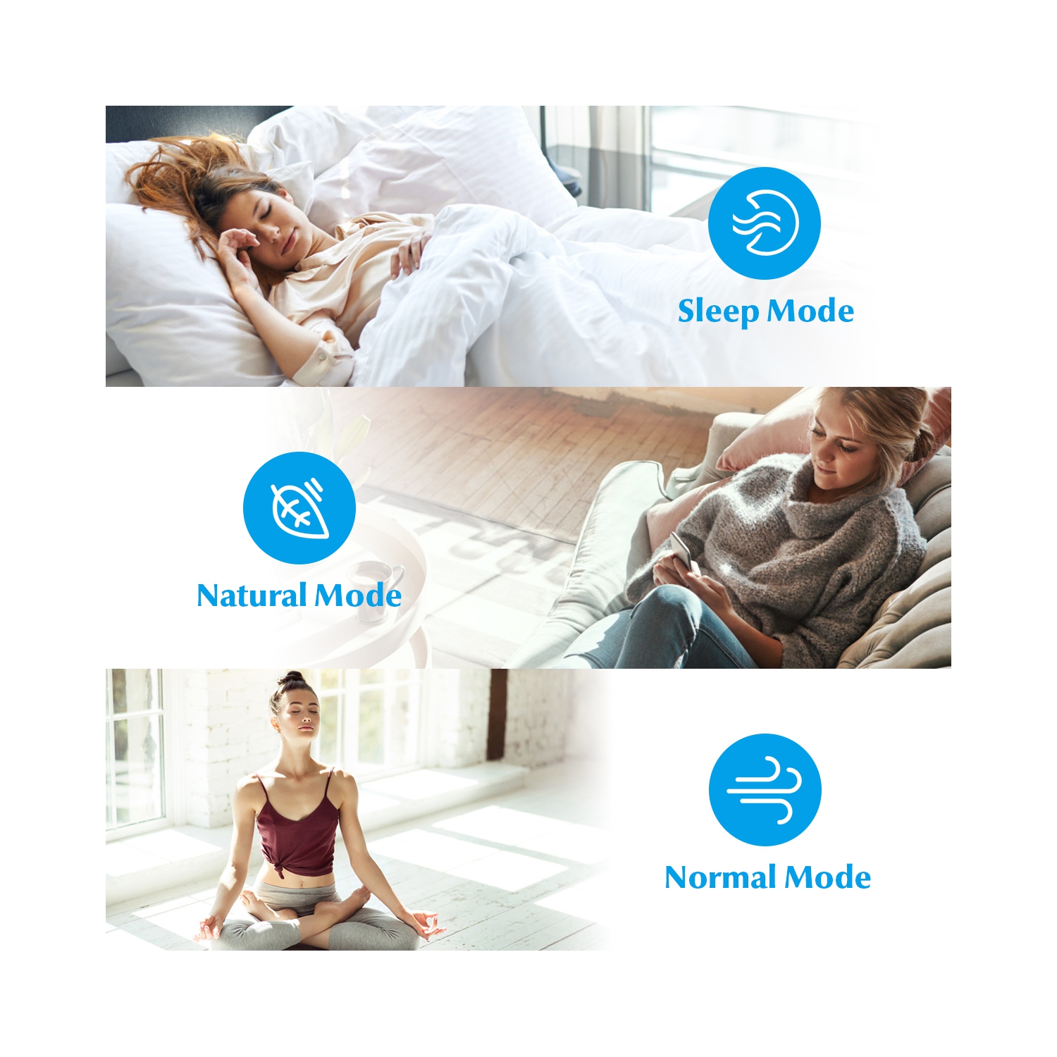 Ventilateur/humidificateur portatif par évaporation avec télécommande et minuterie 7.5 de Costway