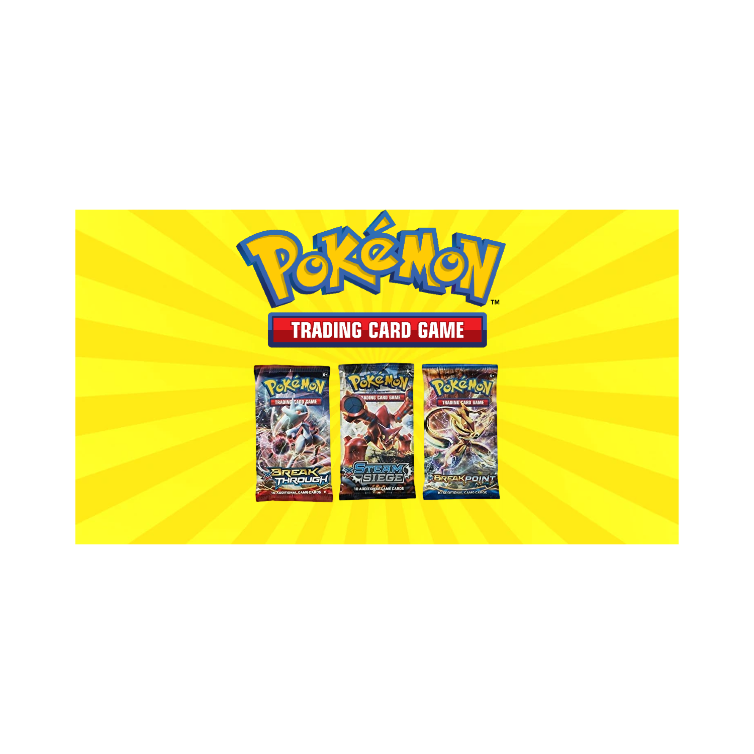 Pokemon Cards - 3 Booster Packs (Random packs)