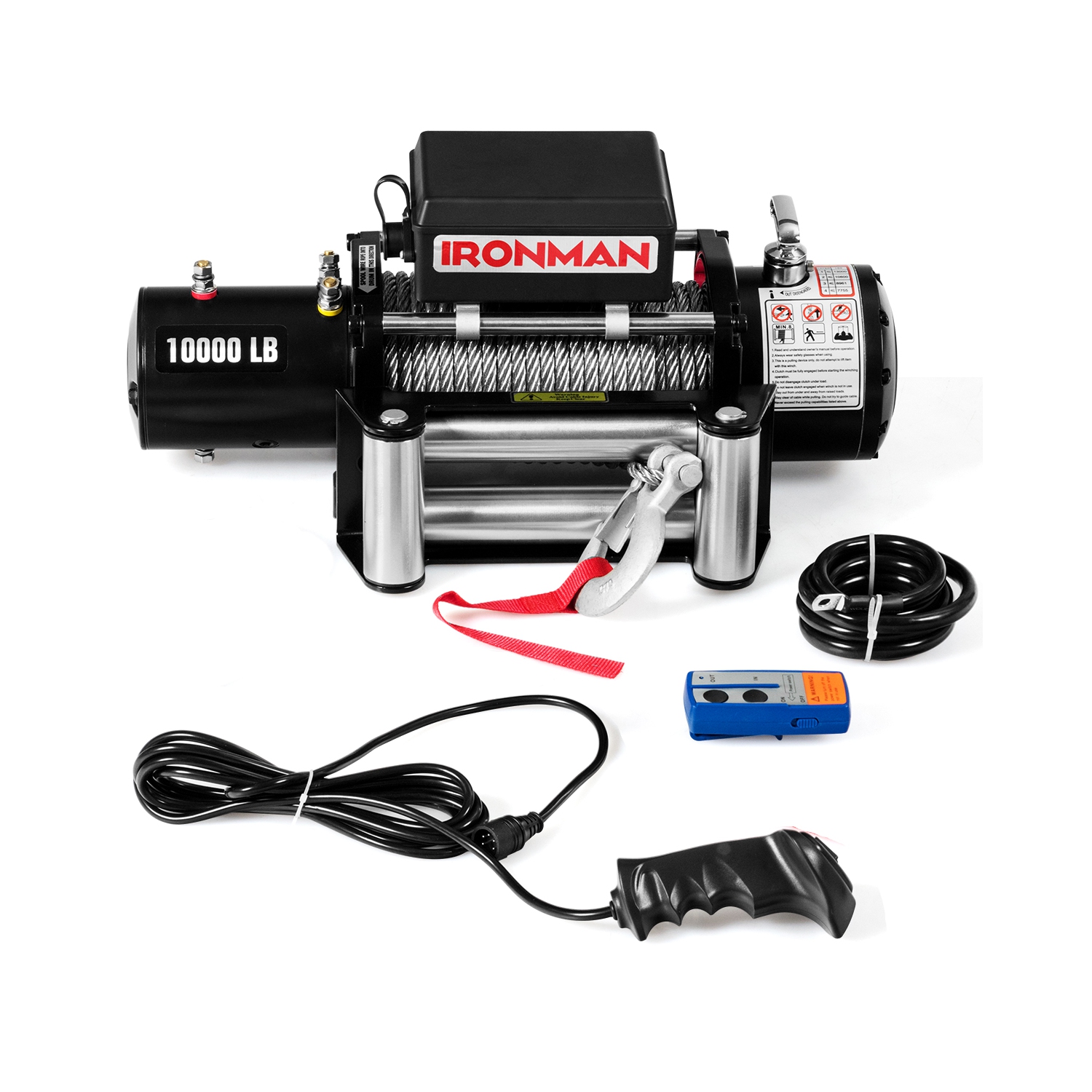 Costway Electric Recovery Winch Truck SUV Wireless Remote Control IP67