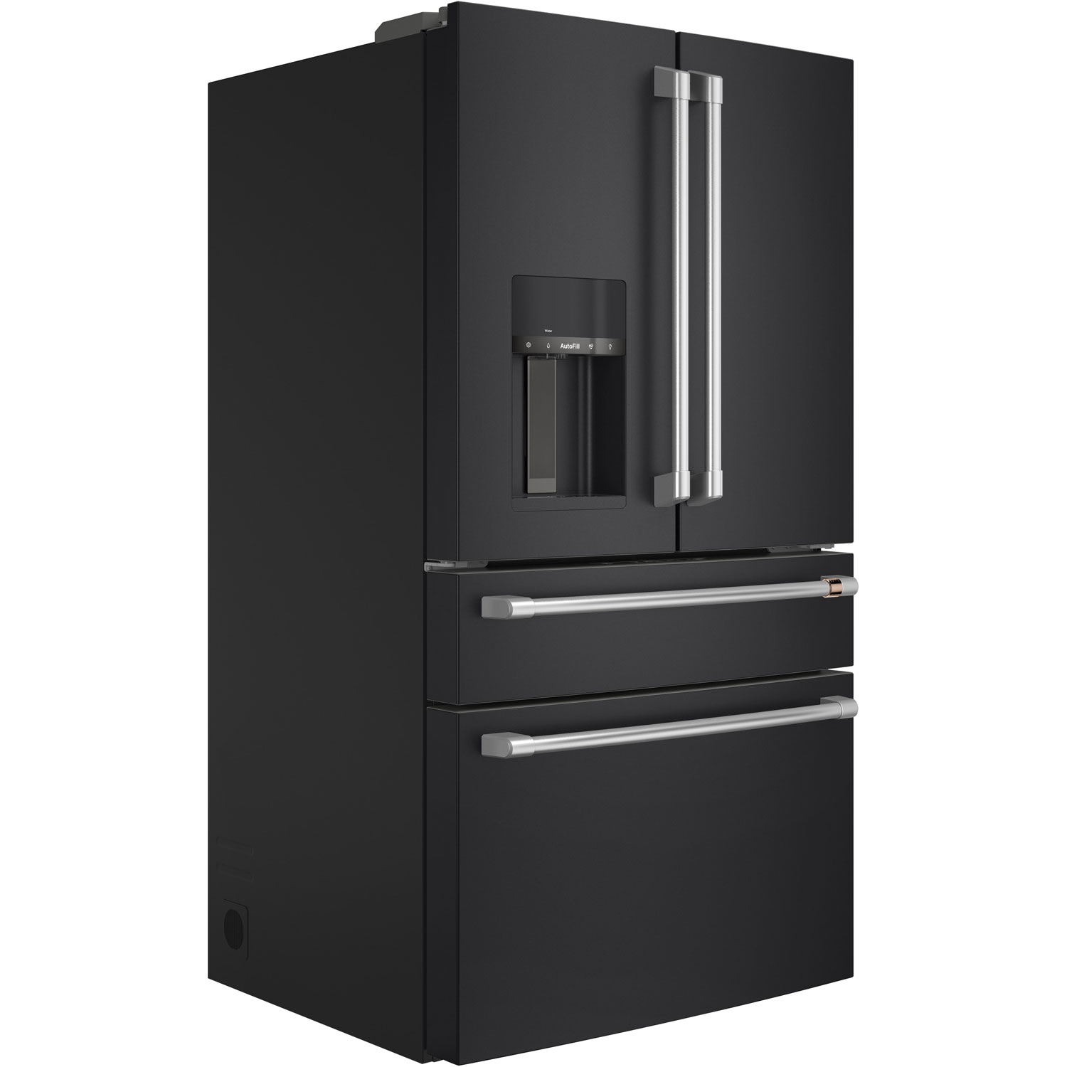 Café 36" 27.8 Cu. Ft. French Door Refrigerator w/ Water & Ice Dispenser - Matte Black