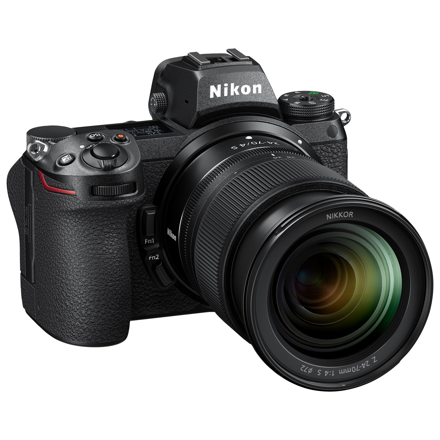 Appareil photo sans miroir Z 7II FX de Nikon avec objectif 24-70 mm