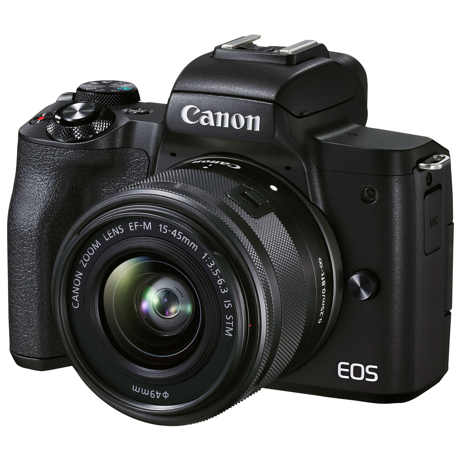 Canon EOS M50 Mark II Mirrorless Camera with 15-45mm IS STM