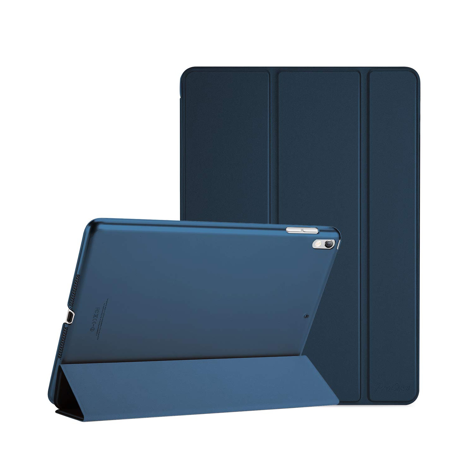 ProCase Apple 10.5" iPad Air 2019 iPad Pro Case 10.5" 2017 - Ultra Slim Lightweight Stand Smart Case with Transluc