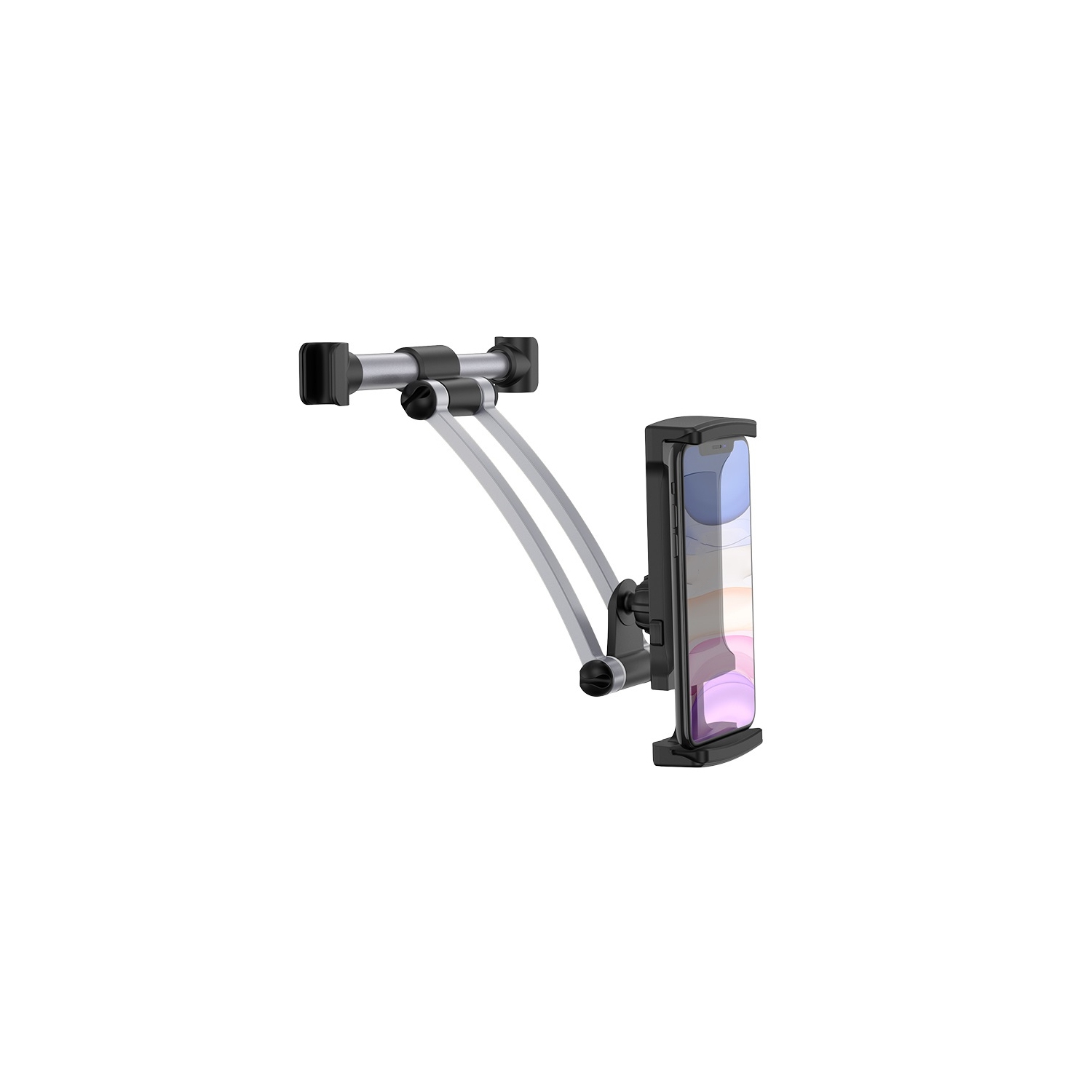 [CSmart] 360 Support de fixation pour appuie-tête pivotant pour appuie-tête support de siège arrière socle universel pour téléphone intelligent