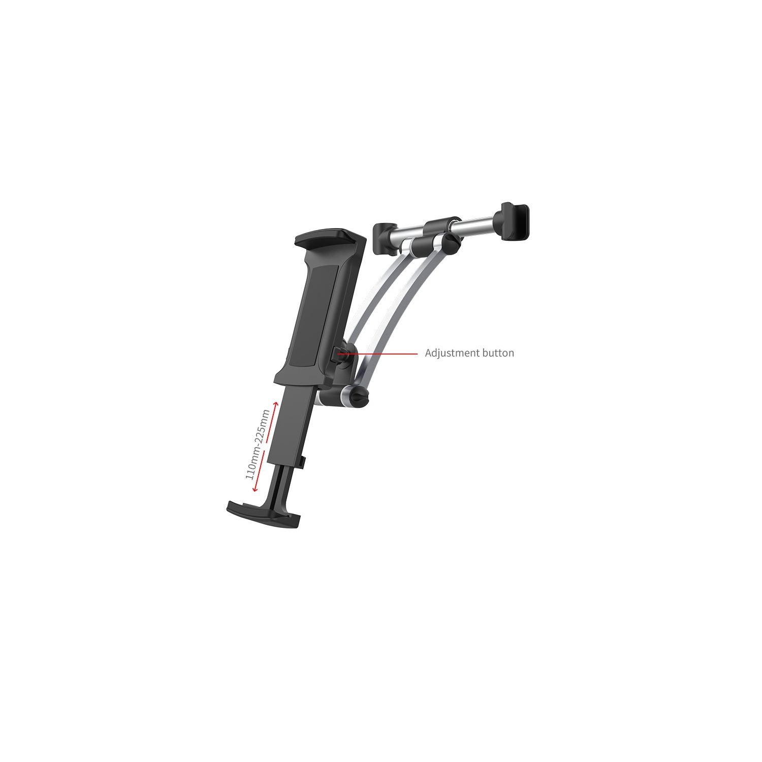 [CSmart] 360 Support de fixation pour appuie-tête pivotant pour appuie-tête support de siège arrière socle universel pour téléphone intelligent