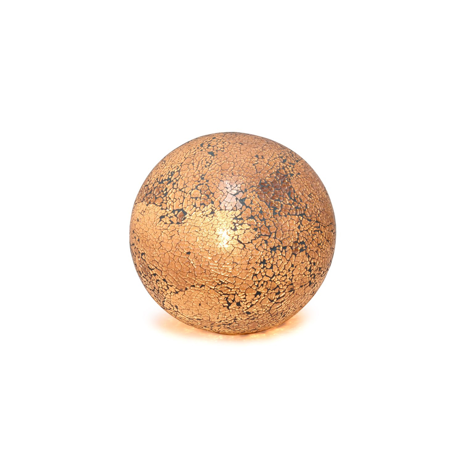 Simple Designs Ceramic 1 Light Mosaic Ball Table Lamp in Gray