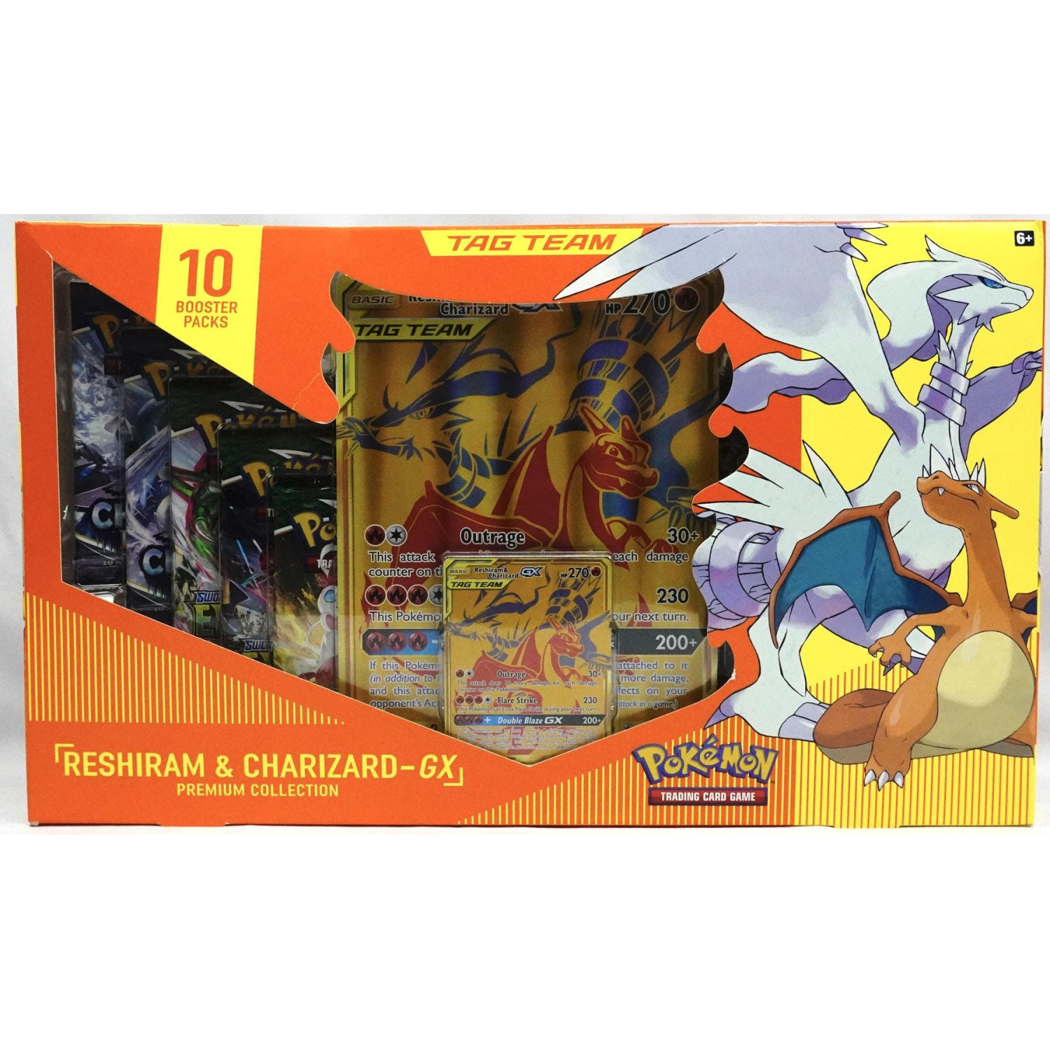 Pokemon TCG: Reshiram & Charizard-GX Premium Collection