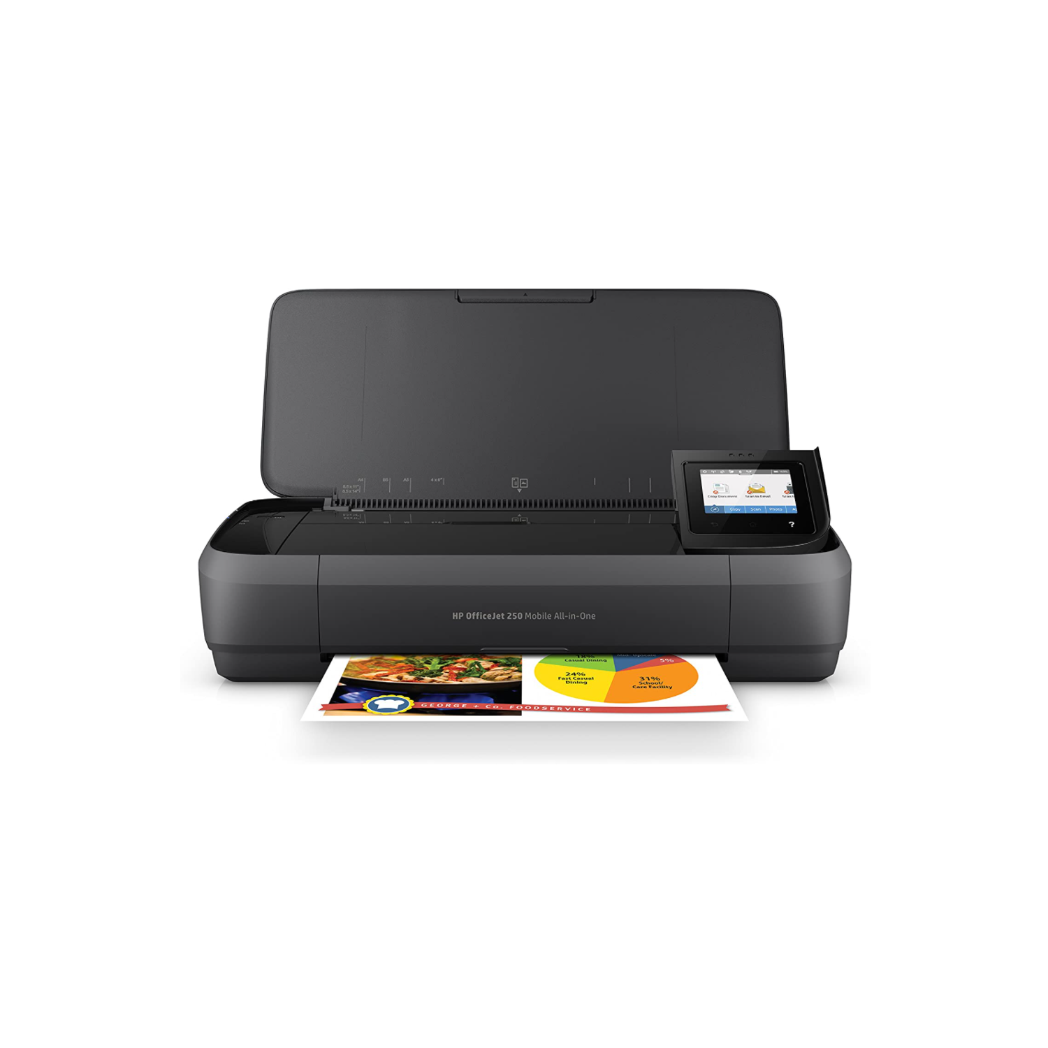 HP OfficeJet 250 All-in-One Mobile Printer, (CZ992A)