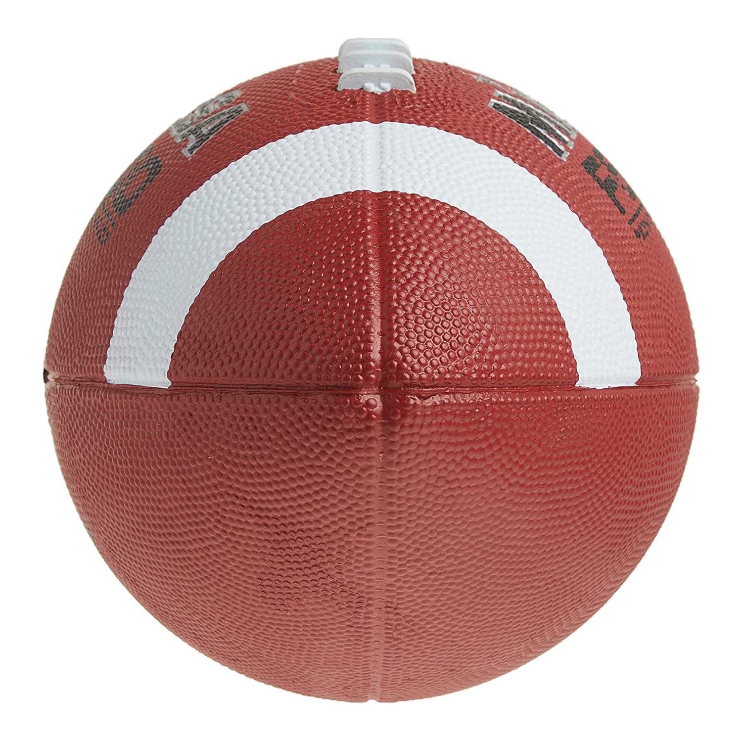 Ballon de football en caoutchouc de qualité supérieure Mikasa F5007 - Balle à pois avec lacets moulés blancs, jeunes, taille 7