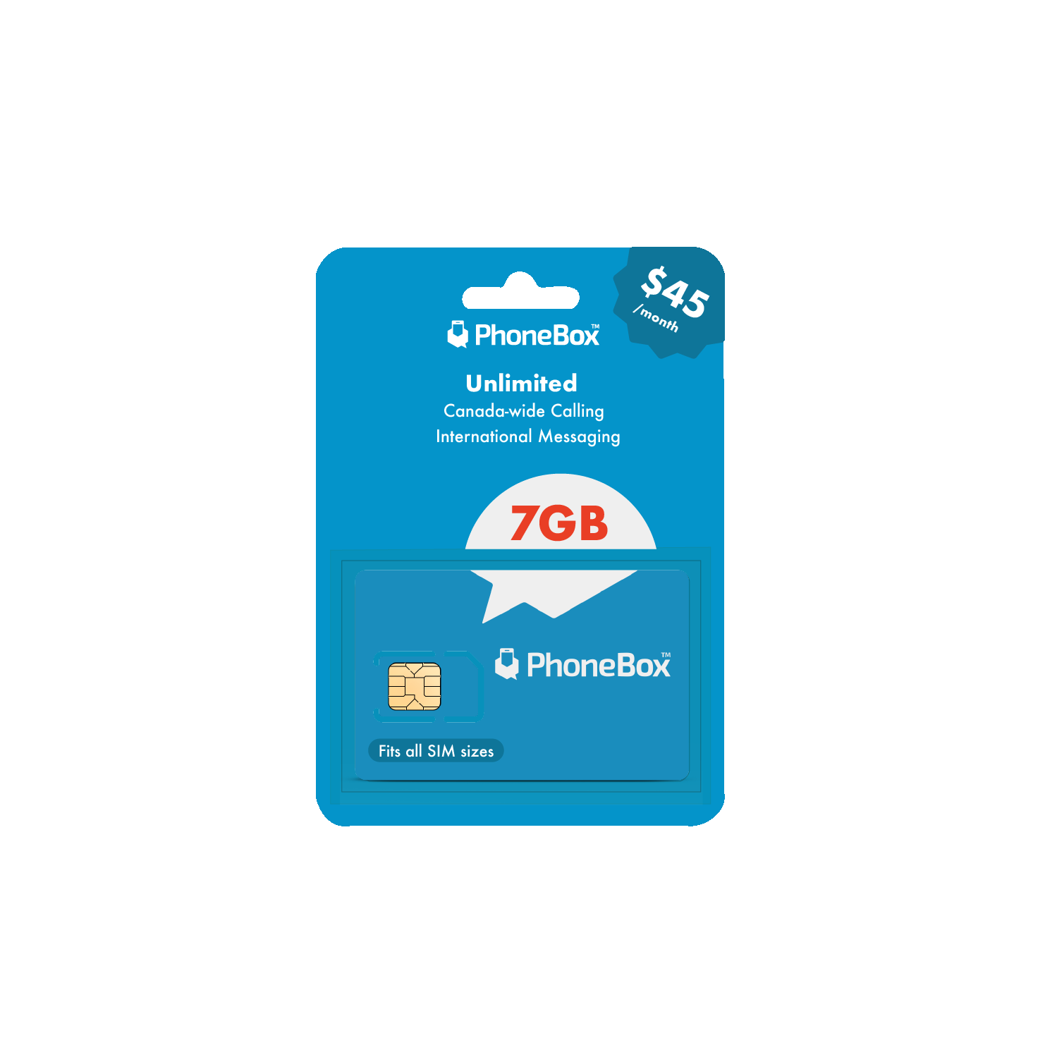 PhoneBox USA Prepaid SIM Card | Choose from 3GB, 8GB, 15GB or Unlimited |  No Contracts