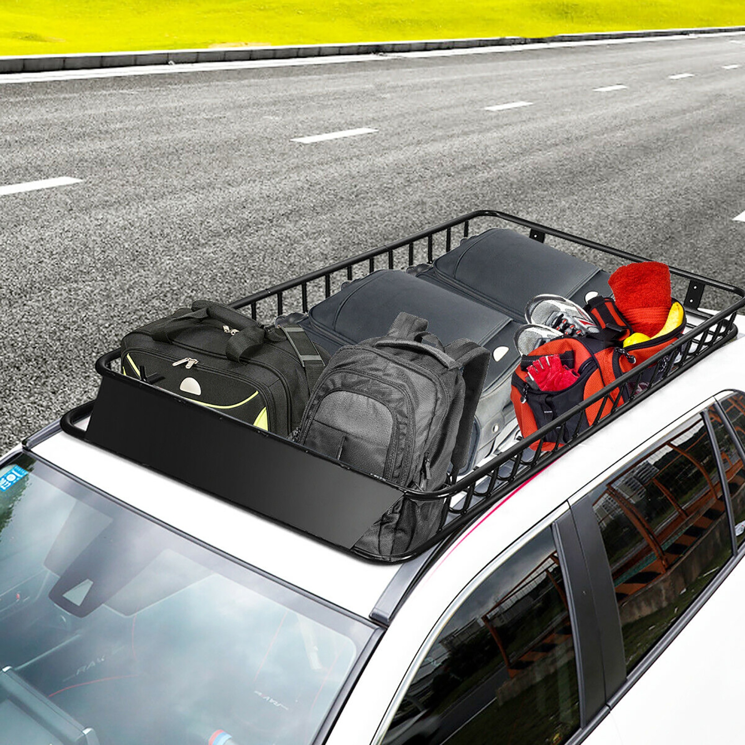 Top Quality Basics Universal Cross Rail Roof Rack Car Luggage