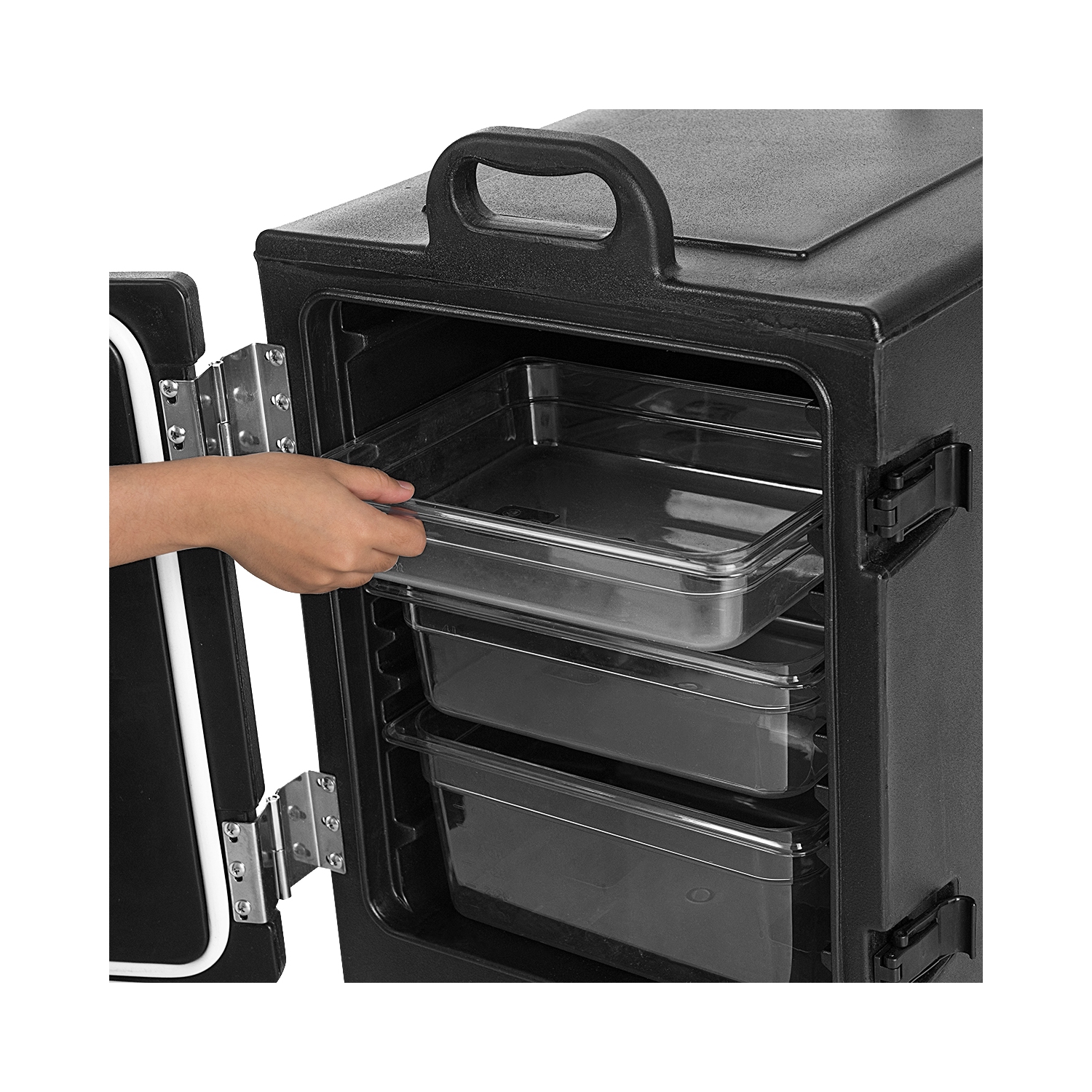 Costway End-Loading Insulated Food Pan Carrier Hot Cold