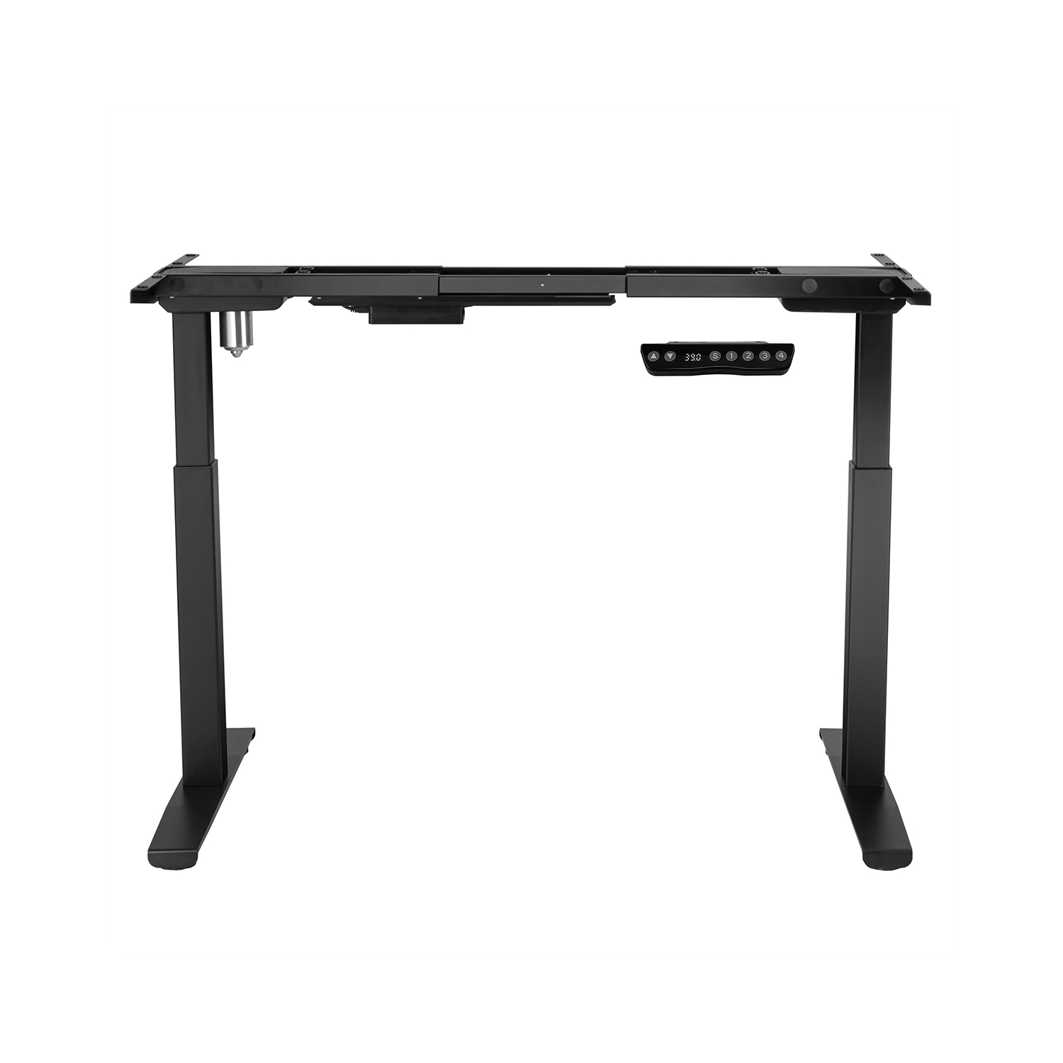 Costway Electric Stand Up Desk Frame Single Motor Height Adjustable w/ Controller