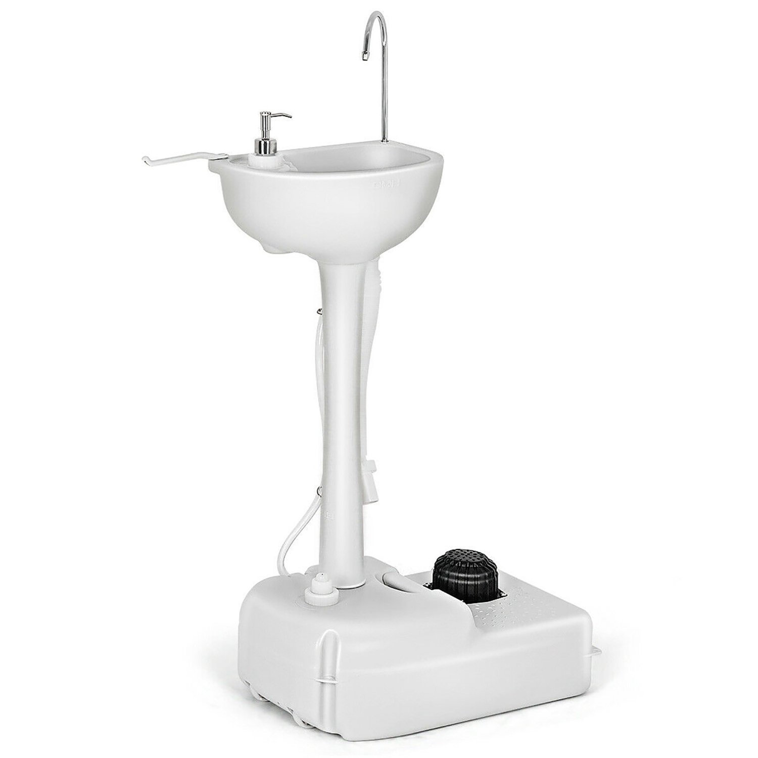 Costway 5 Gallon Portable Wash Sink Hand Wash Basin Stand