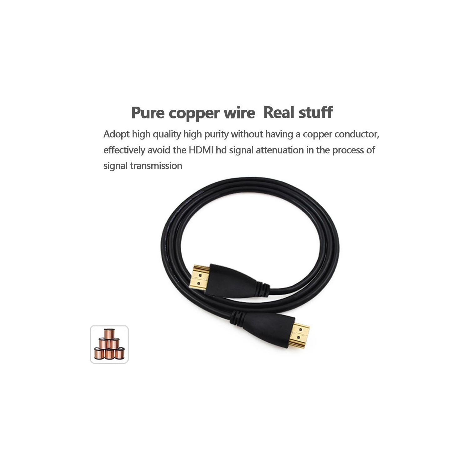 Câble HDMI à HDMI câble audio-vidéo numérique AV 1,4&nbsp;V câble HDMI pour téléviseur HD ACL XBOX 1080p 3D Ethernet 1,5&nbsp;M - livraison gratuite