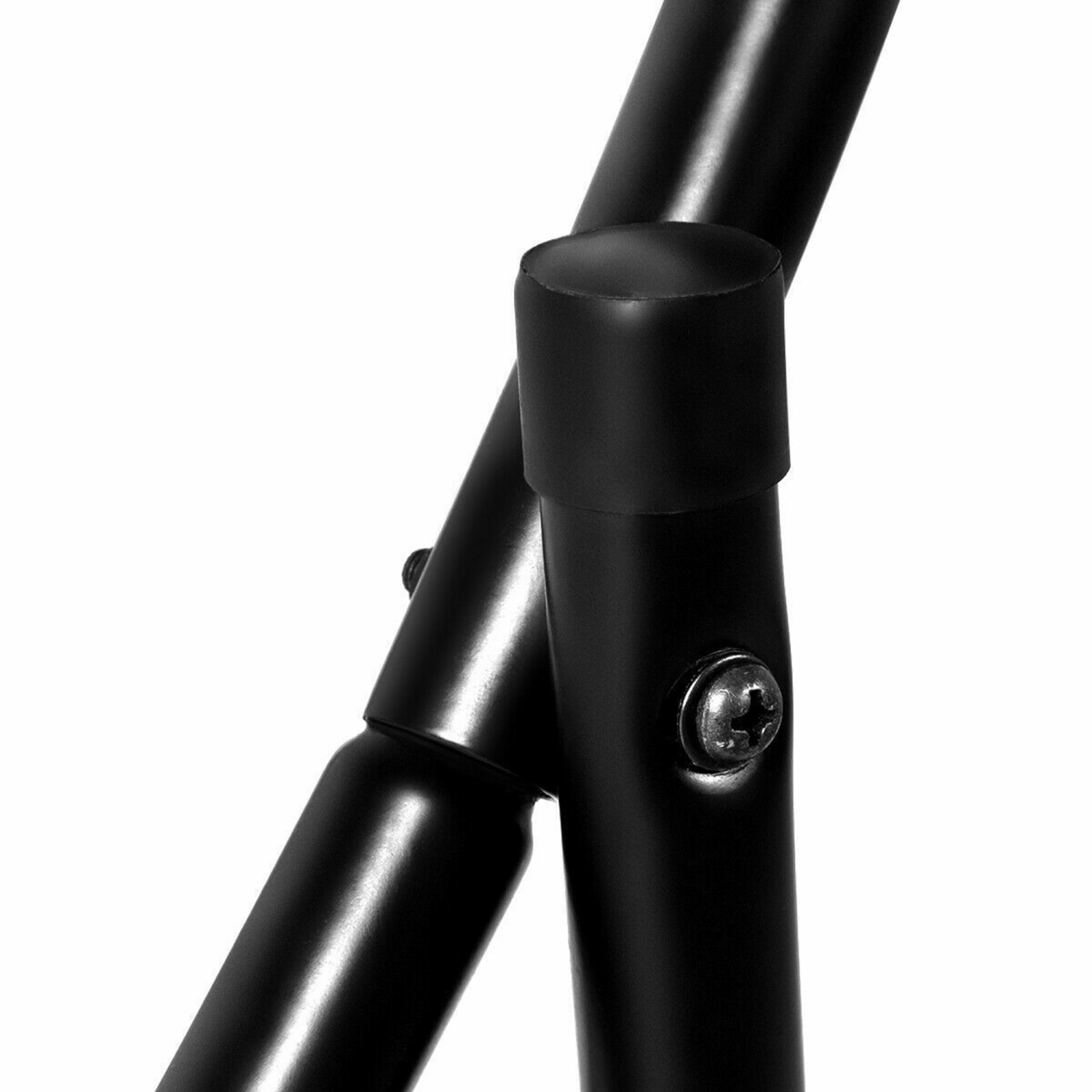 Gymax 40'' Steel Tubular Log Hoop Round Firewood Storage Holder Rack