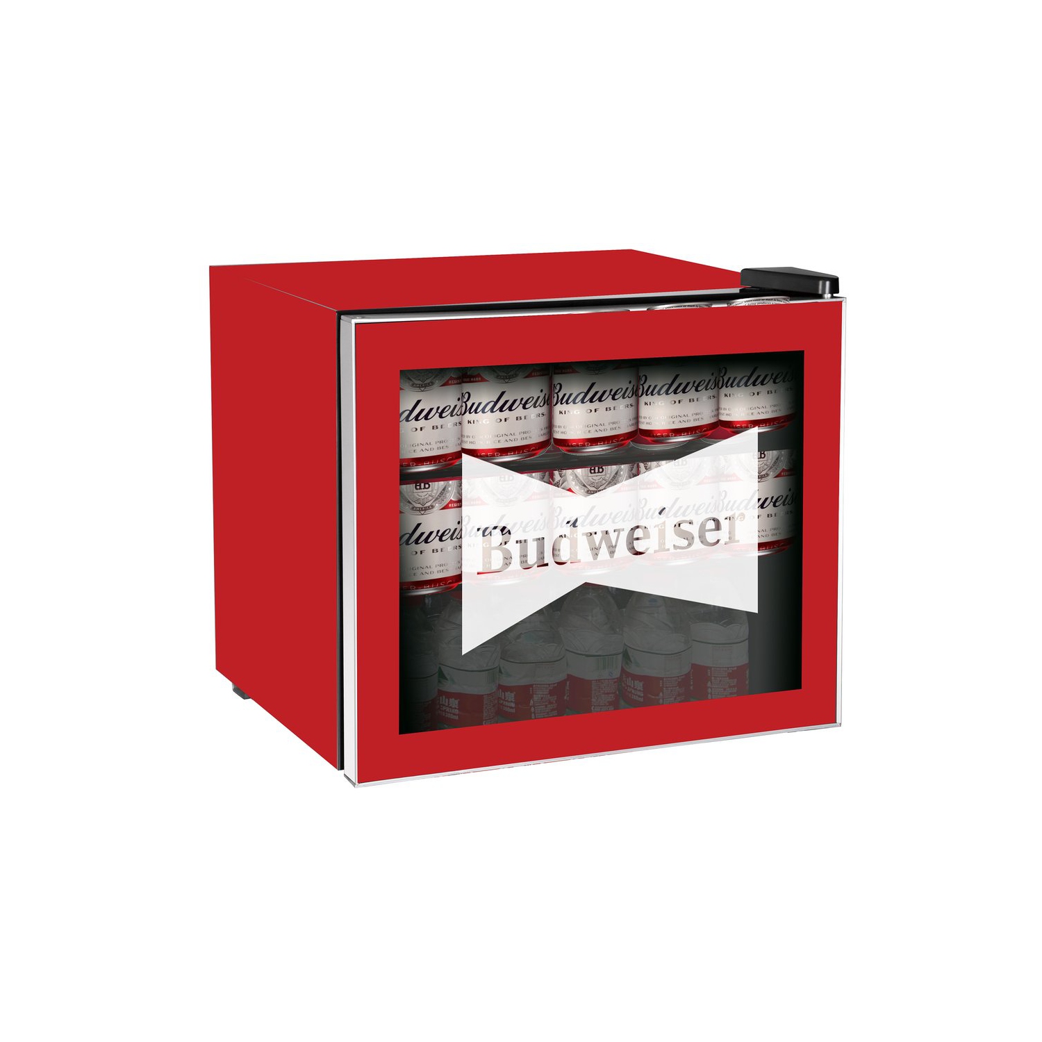 Réfrigérateur à Boissons 1.6 Pi. Ca. à Porte en Verre Budweiser - Rouge
