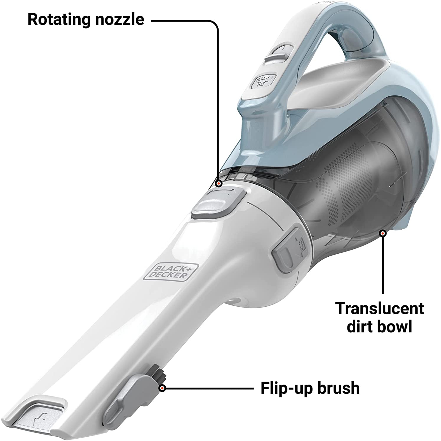 BLACK DECKER dustbuster Handheld Vacuum Cordless 16V CHV1410L