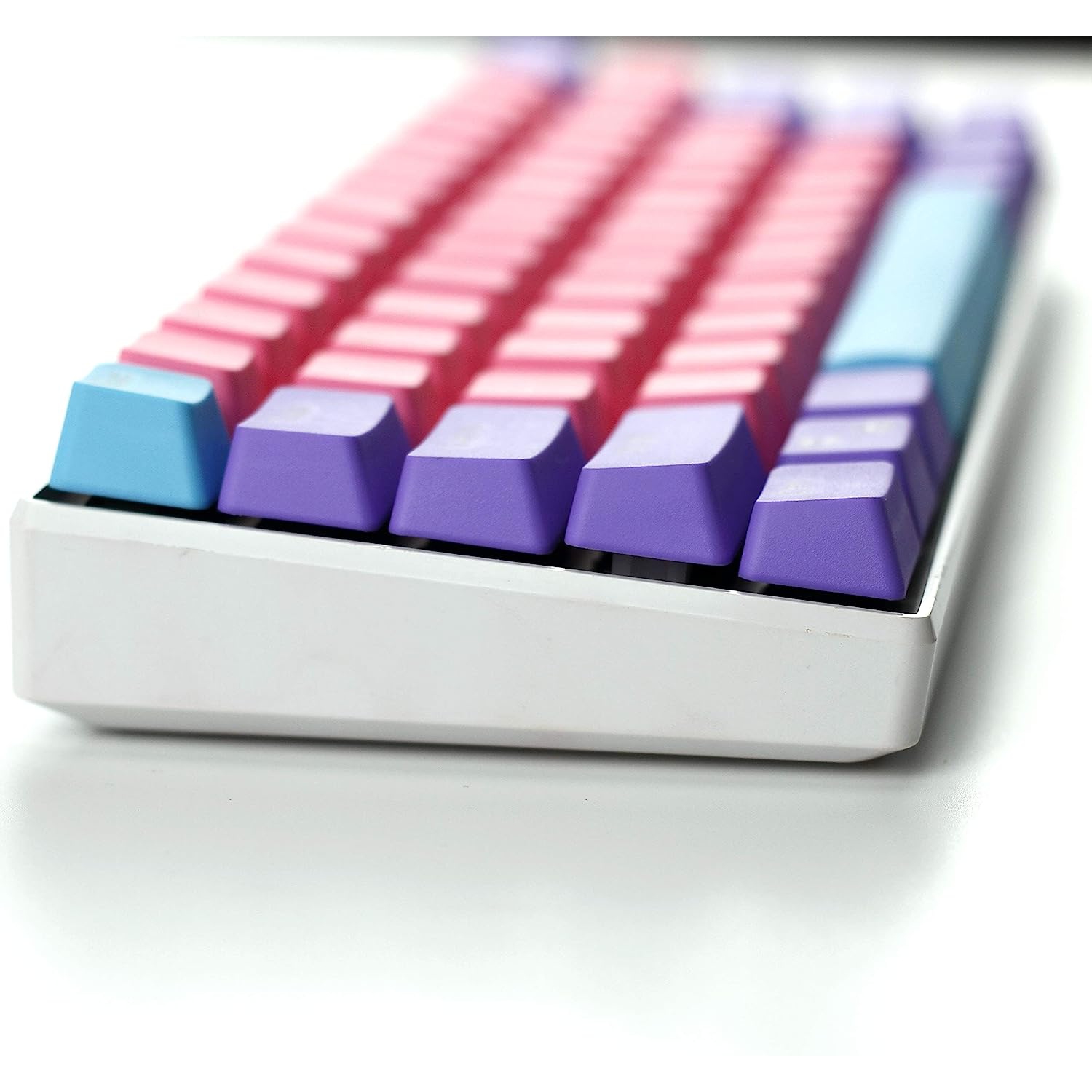 61 Key Layout OEM Profile PBT Thick Keycaps(Keycaps only) for 60% Mechanical Keyboard for Anne PRO2,Ducly one 2 Mini,RK61,GANSS ALT61,IKBC