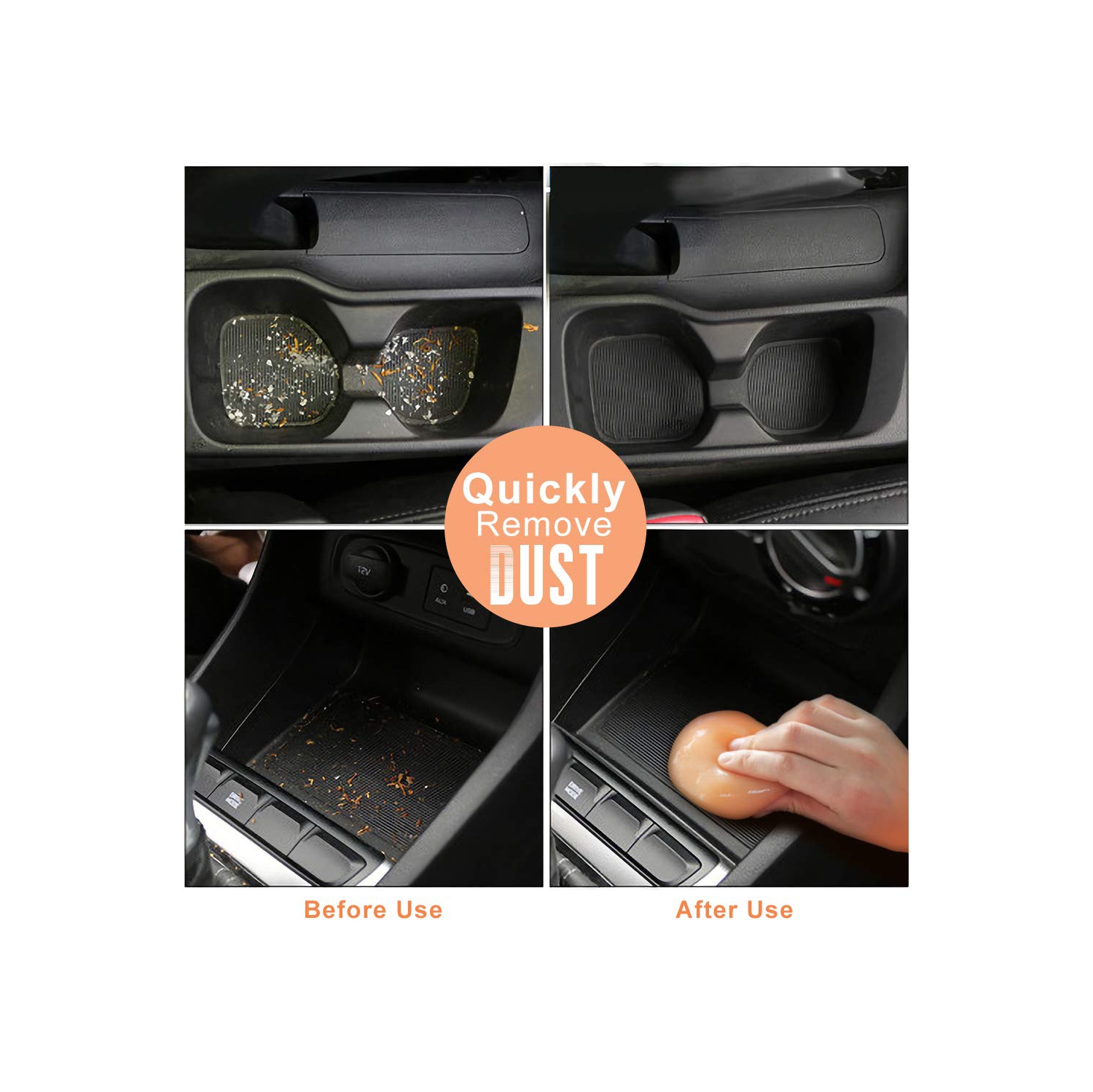 TICARVE Cleaning Gel for Car Detailing Putty Cleaning Putty Gel Auto Detailing Tools Car Interior Cleaner Dust Cleaning Mud