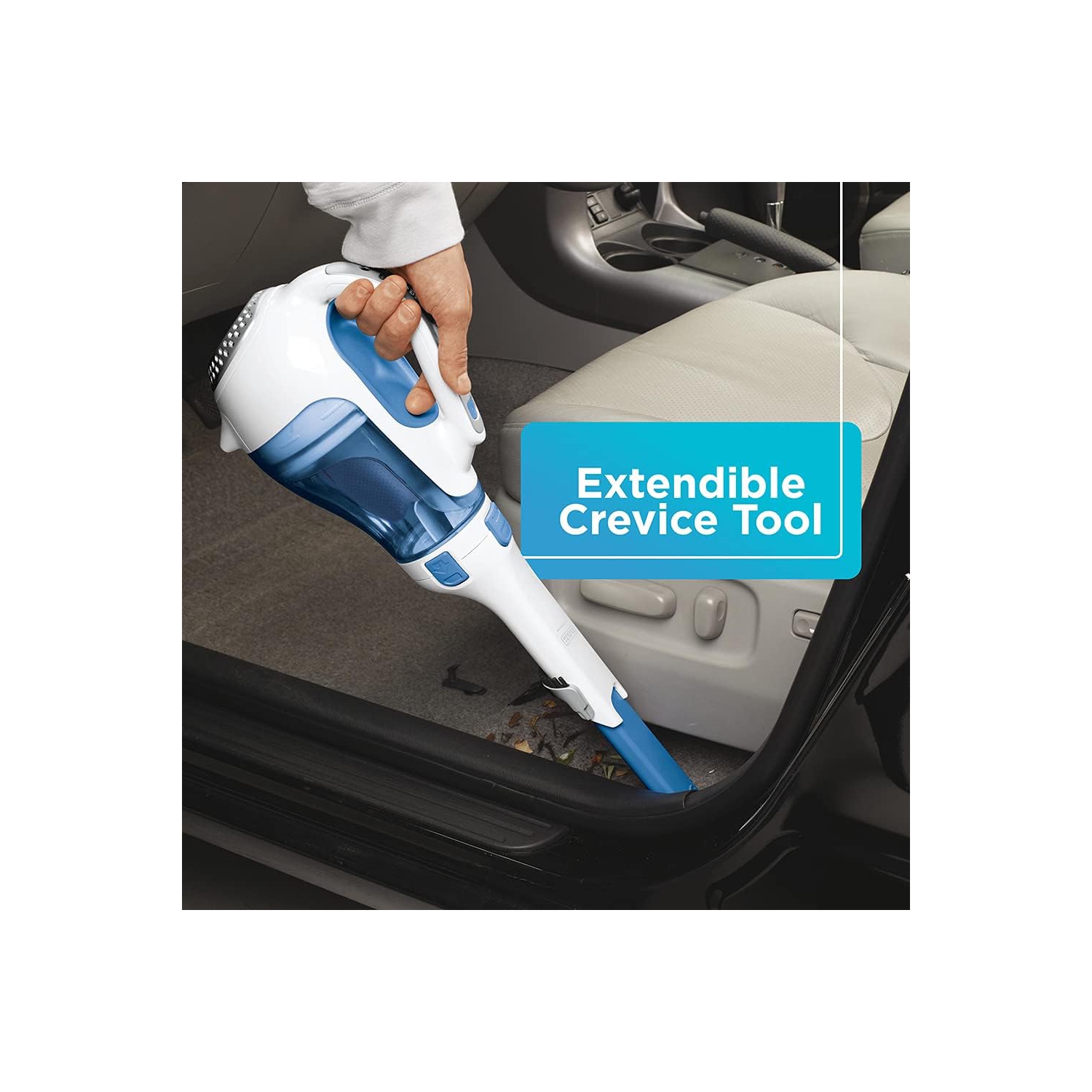 BLACK+DECKER dusbuster Handheld Vacuum, Cordless, Magic Blue