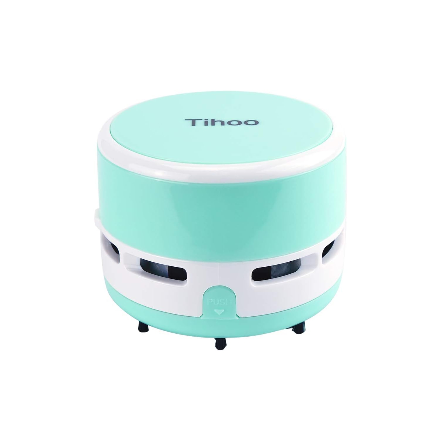 Desktop Vacuum Cleaner Portable Keyboard Sweeper Mini Crumb Vacuum Cleaner Table Food Rubber Crumb Dust Remover Cleaner for Home, Office, Cars -- No