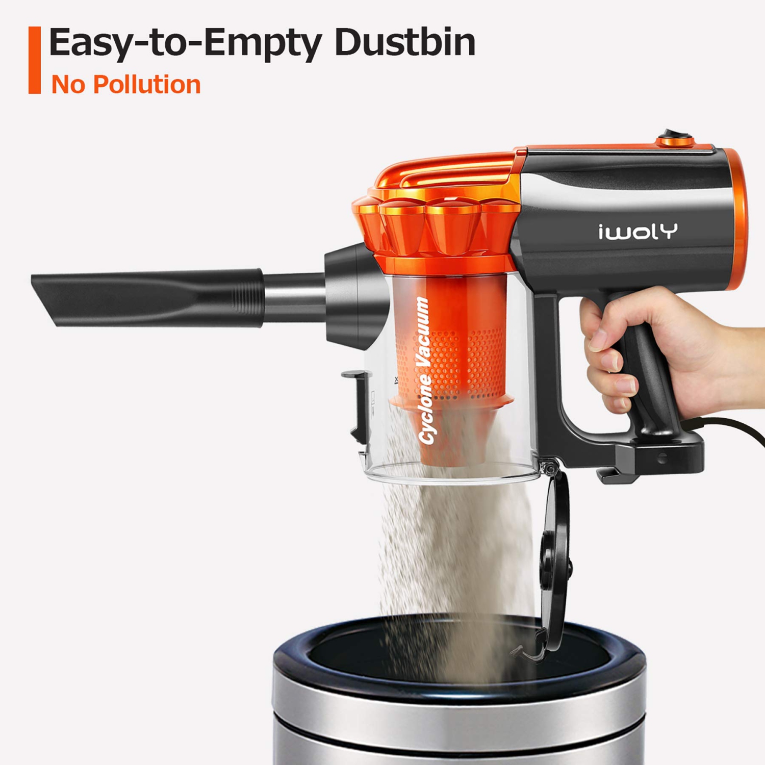 iwoly V600 Vacuum Cleaner Corded 