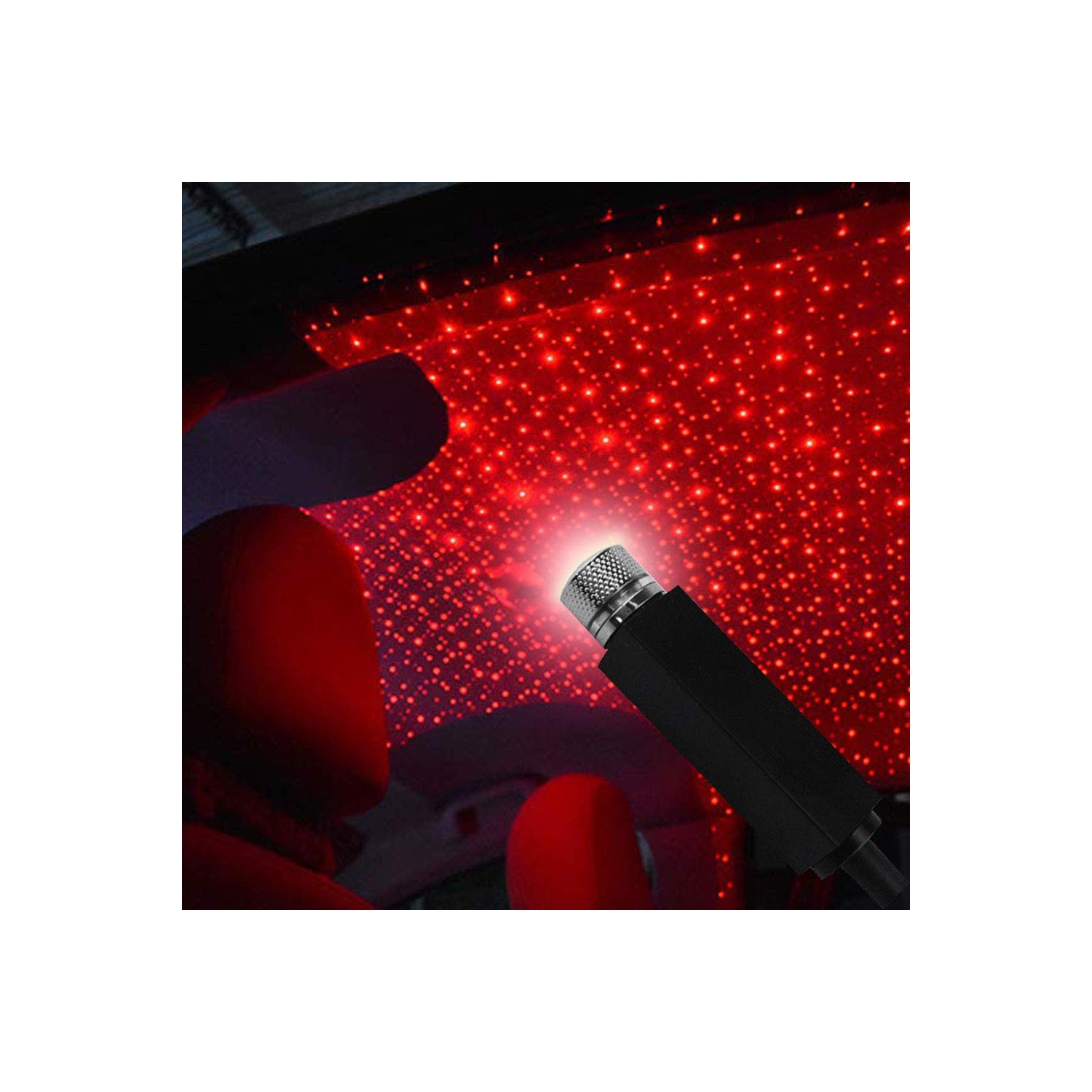 OwFeel – projecteur d’étoiles, éclairage USB romantique, plafonnier Atmosphere, voiture flexible ajustable et décoration de plafond pour la maison