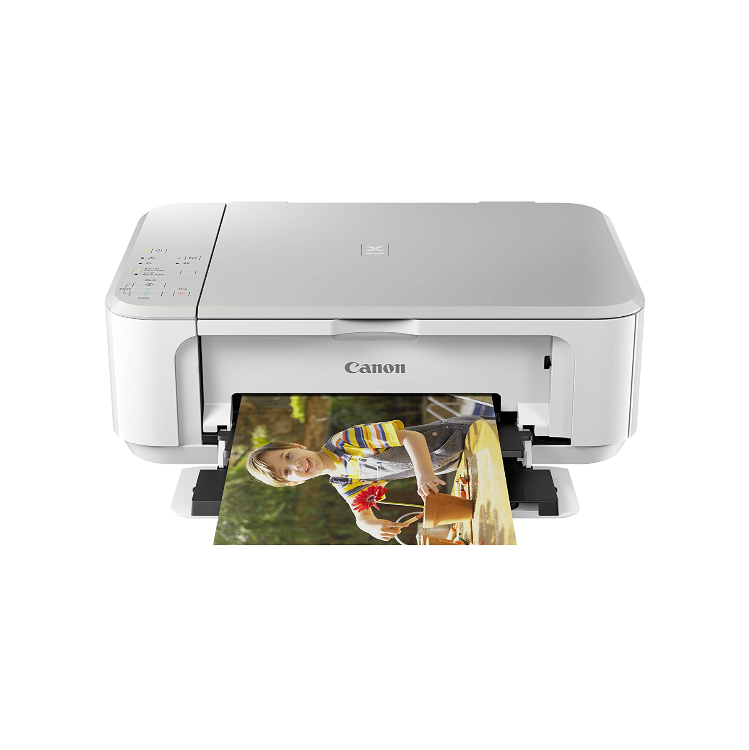Canon PIXMA MG3620 Wireless All-in-One Inkjet Printer, White