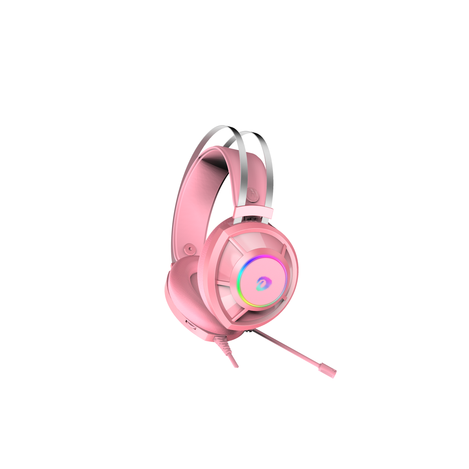 Segotep Gaming Case with Headset Gaming Mouse Combo Pink ATX Micro-ATX, MINI-ITX Mid Case USB3.0 Port, 1.0mm SPCC Steel Plate, Support Liquid Cooling