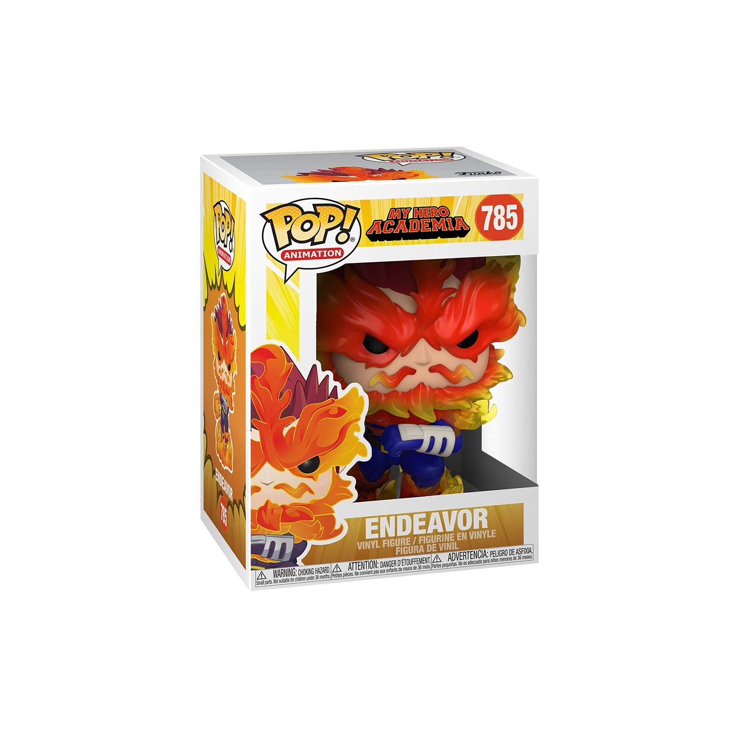 Pop Animation My Hero Academia 3.75 Inch Action Figure - Endeavor #785