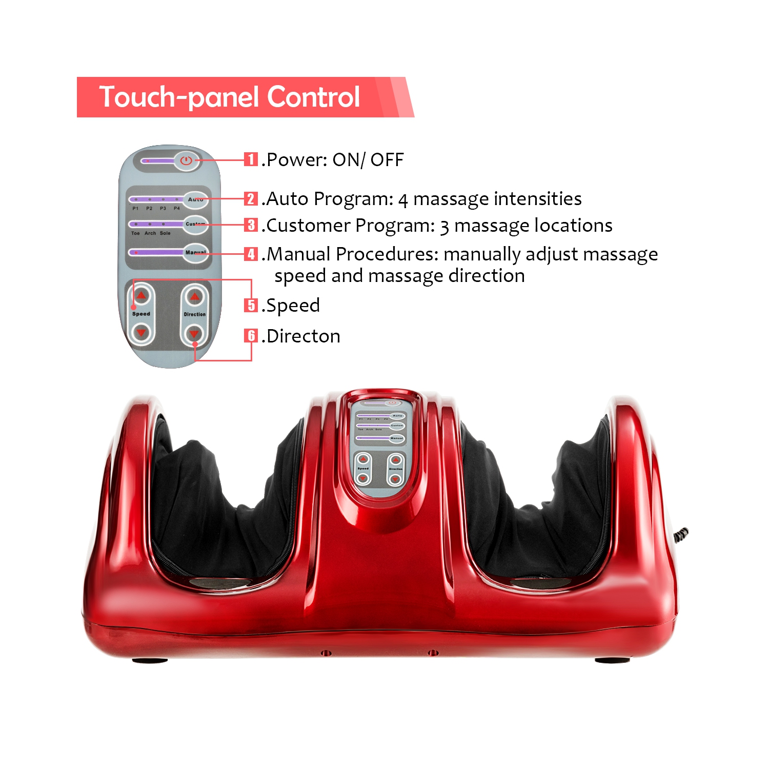 Masseur de pieds Shiatsu