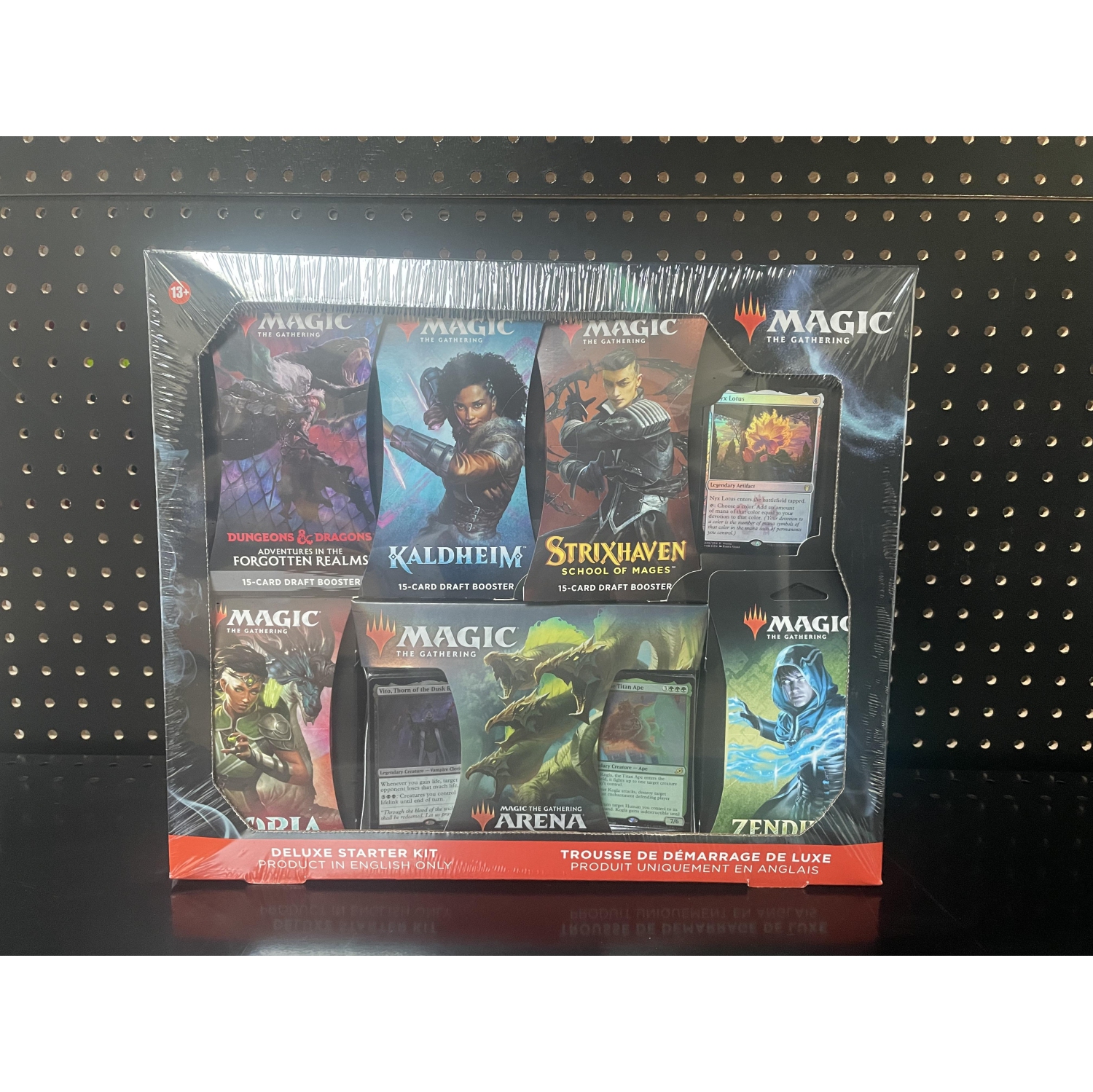 Magic The Gathering Arena Starter Kit: 2 Decks + 5 Boosters + Nyx Lotus