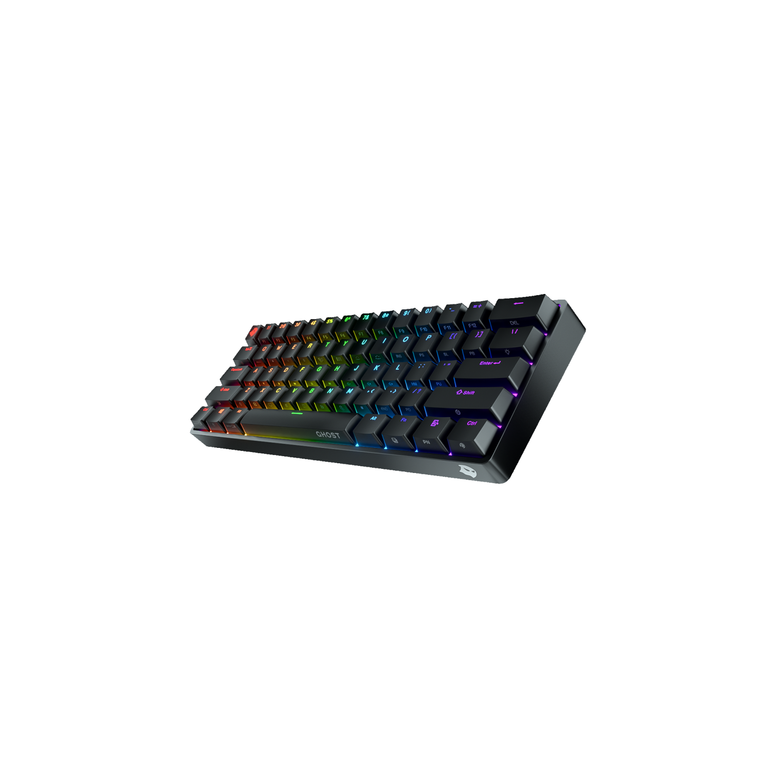 Ghost A1 - Aluminum Wireless Keyboard Black Cherry MX Red