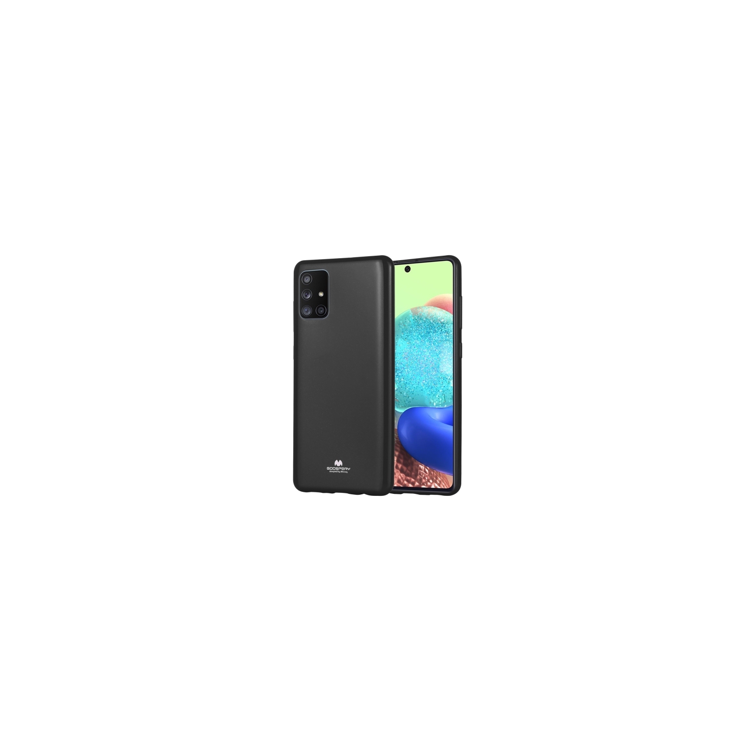 TopSave Goospery Jelly Case For Huawei P40 Pro, Black