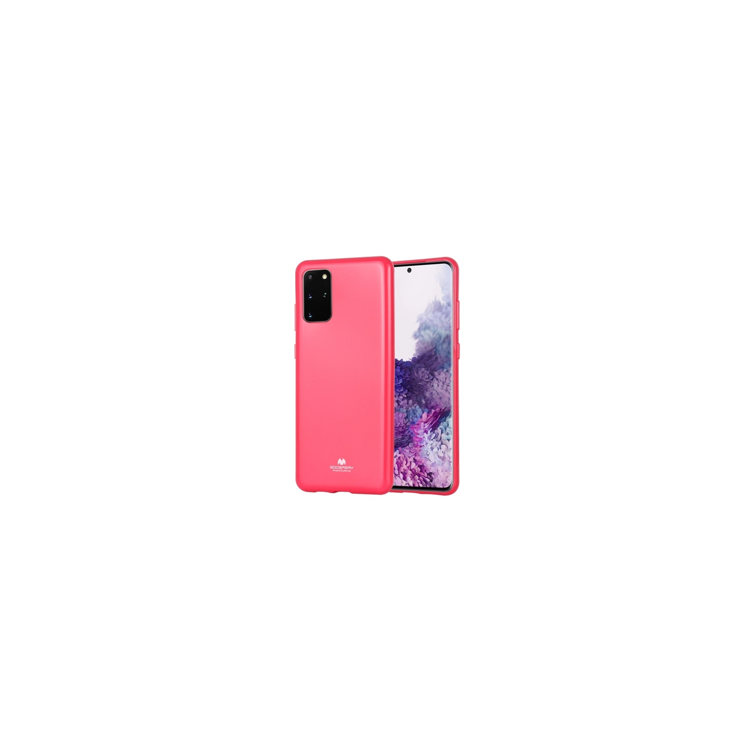 TopSave Goospery Jelly Case For Huawei P40 Pro, Hot Pink