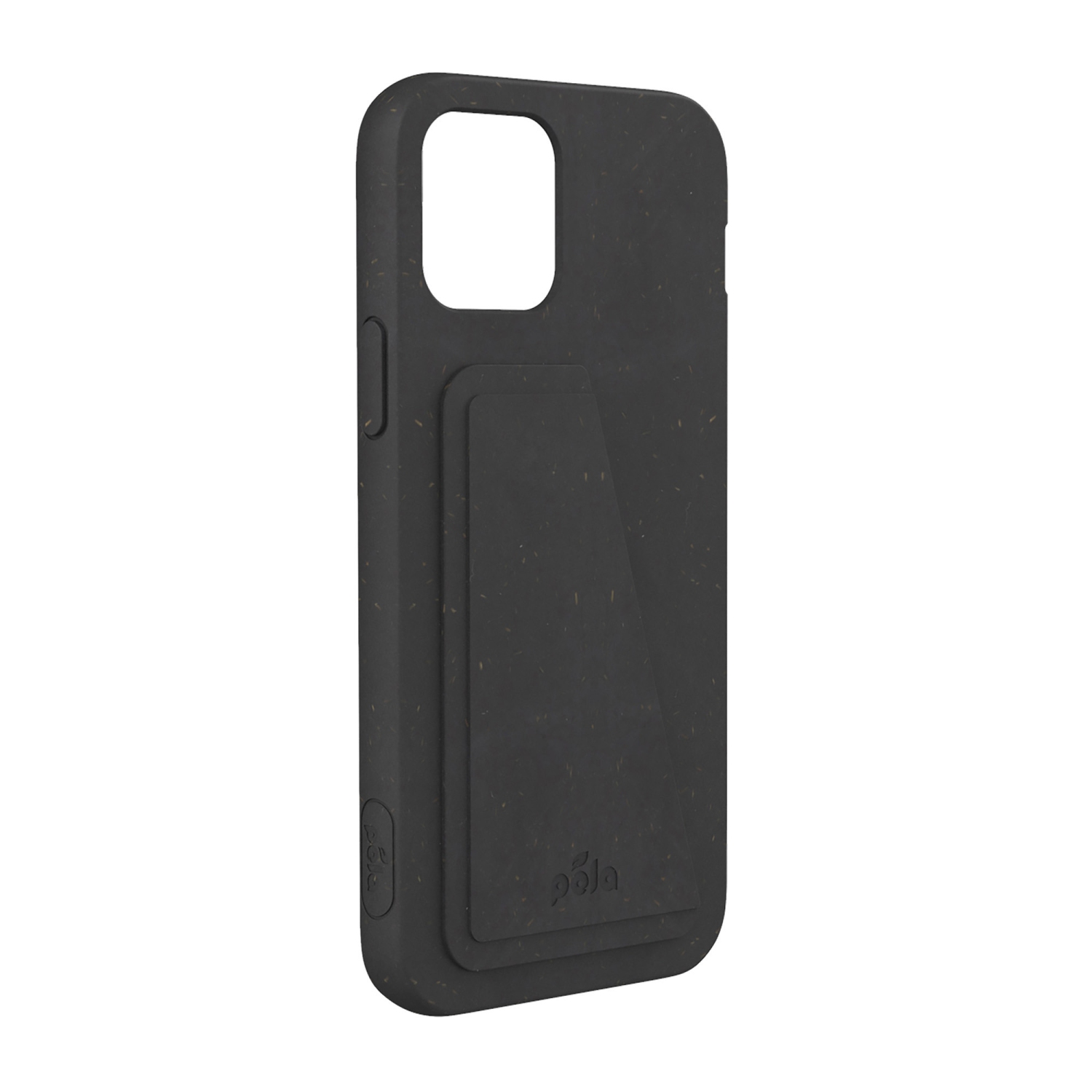 Pela étui portefeuille écolo compostable - iPhone 12/12 Pro, noir